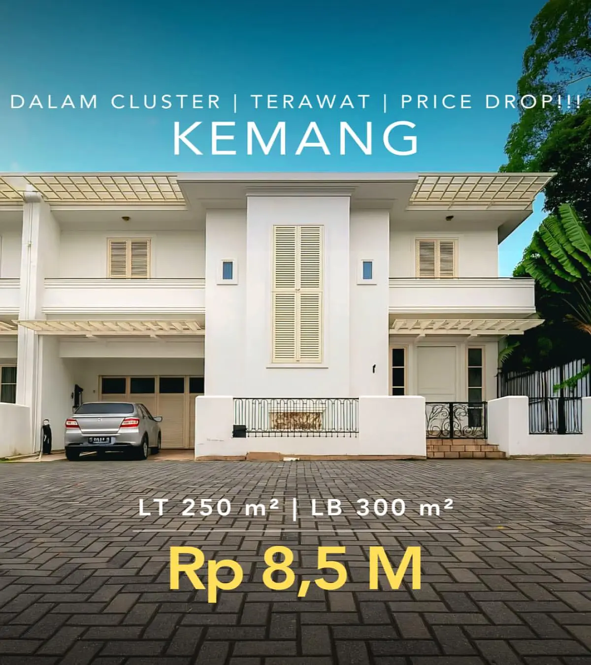 Jual Rumah di Kemang Jaksel Siap Huni