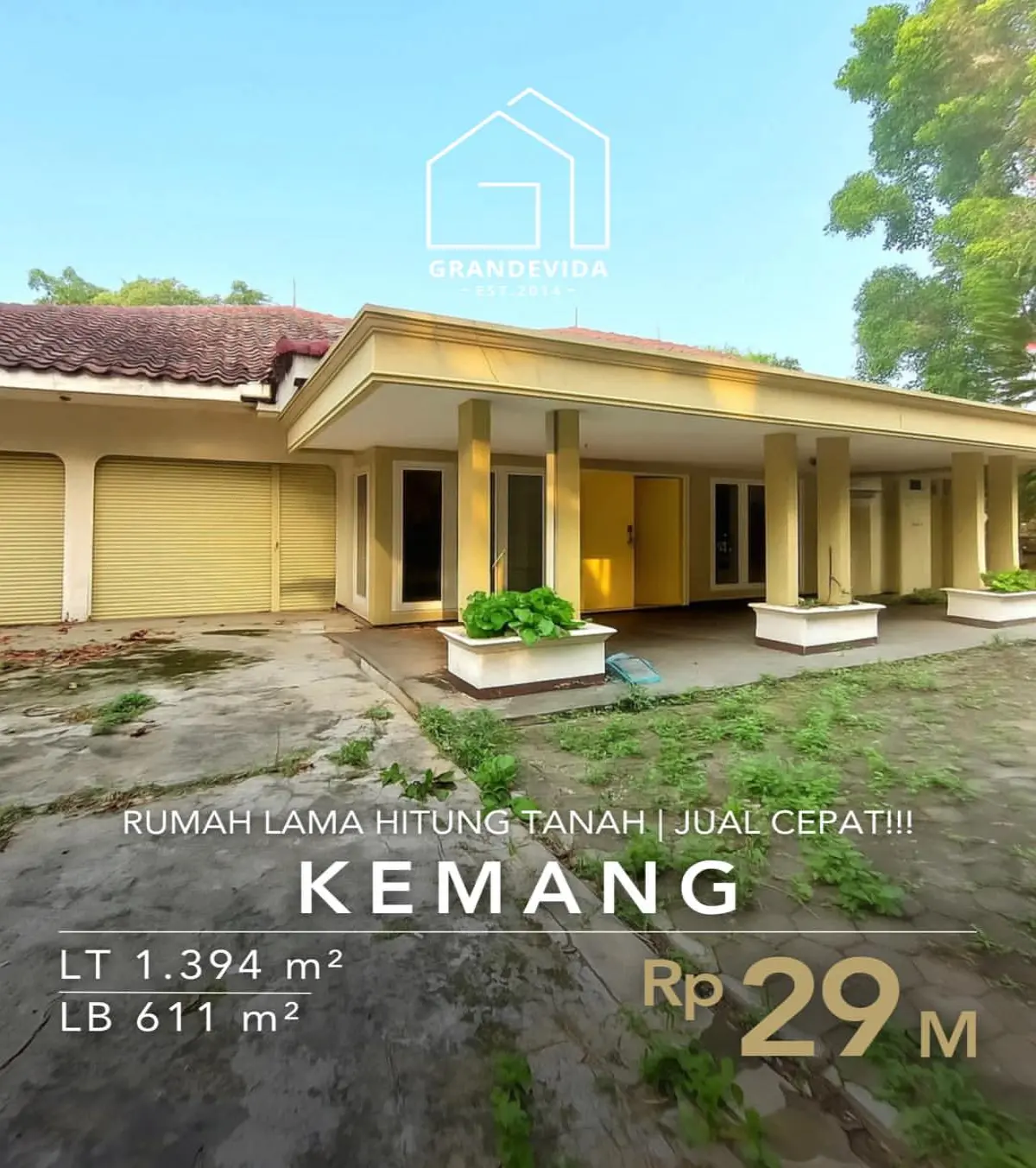 Rumah Dijual di Kemang Barat Dijual Cepat