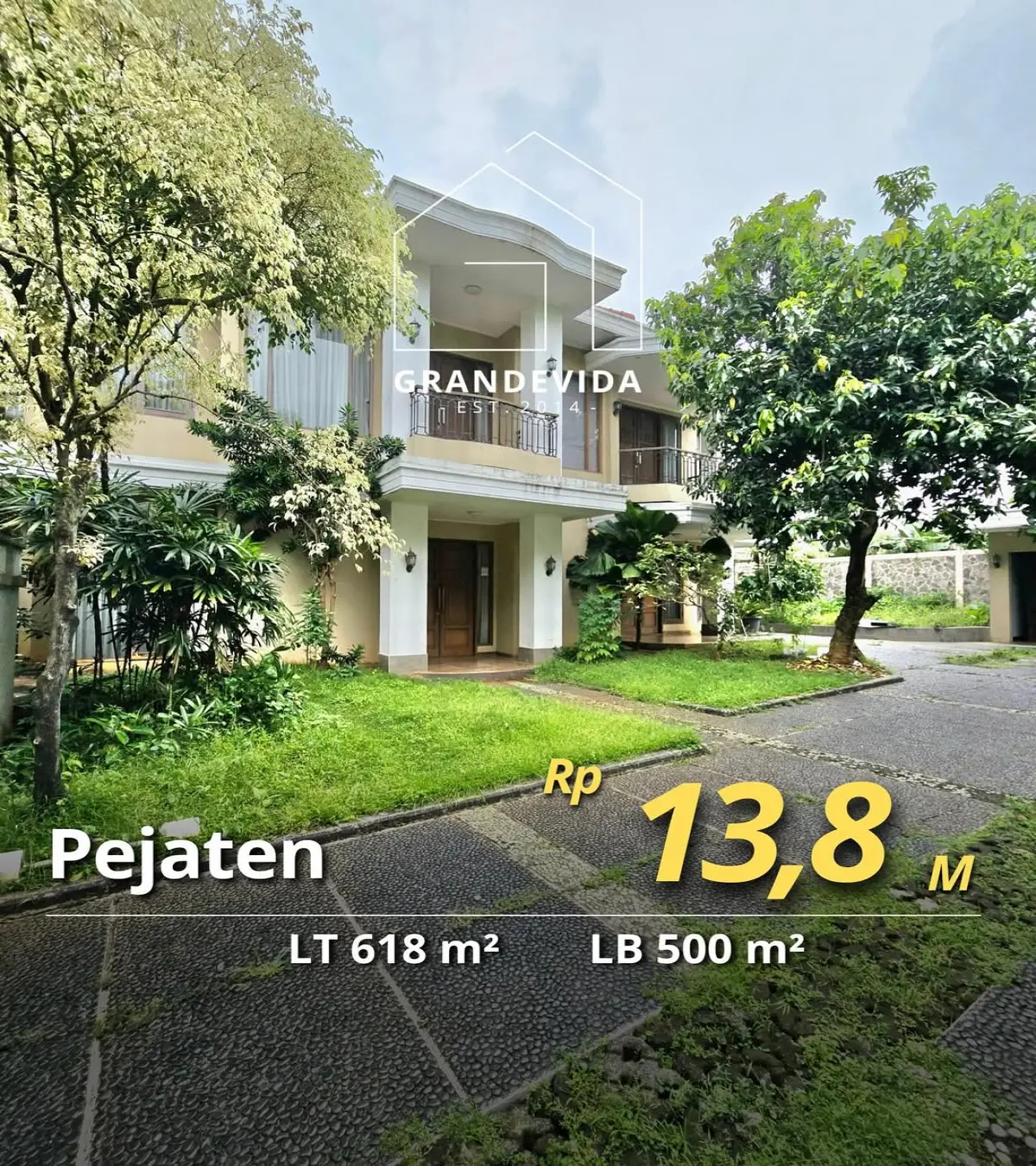 Rumah Dijual di Villa Pejaten Jakarta Selatan