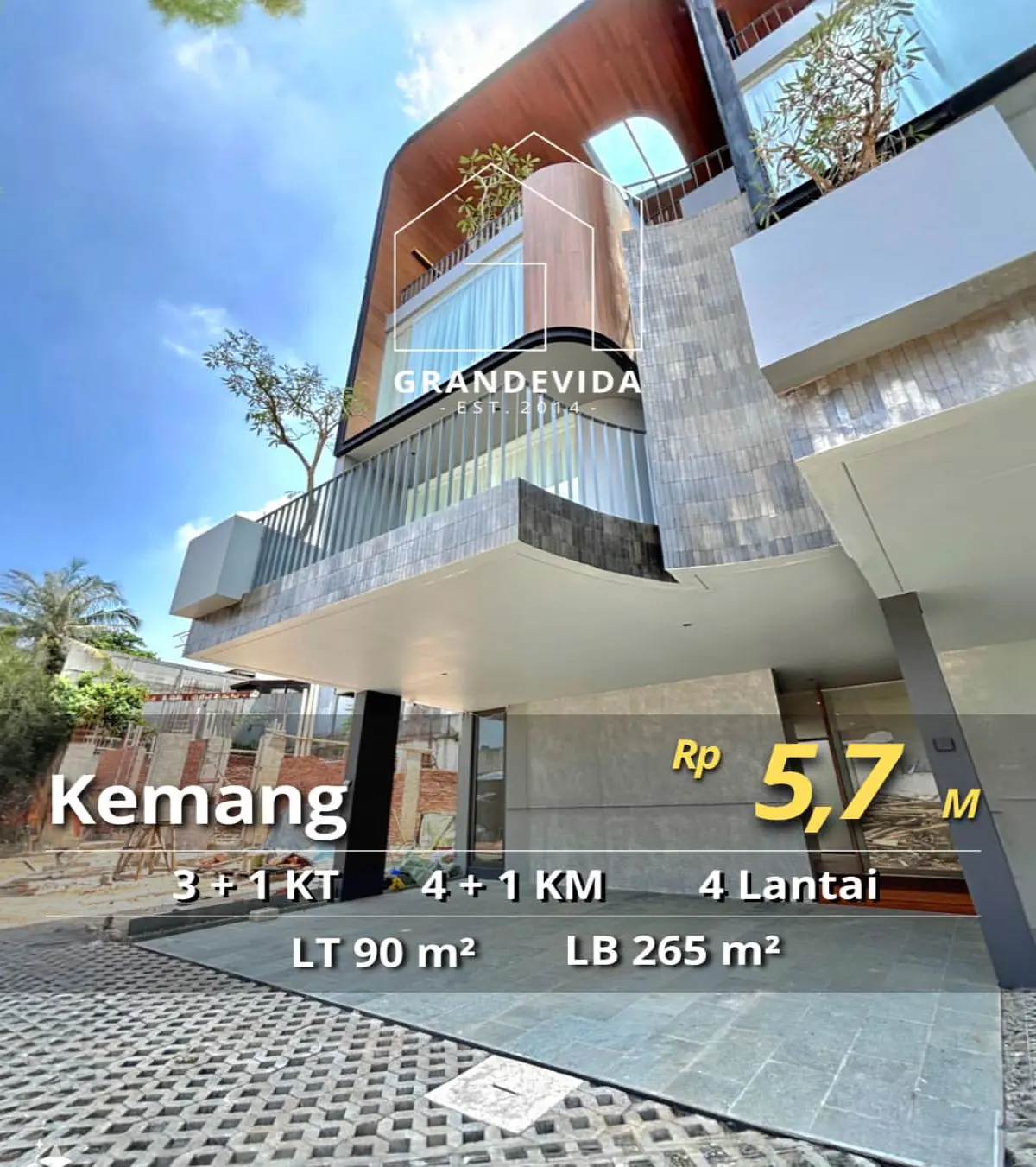 Rumah Dijual Kemang Huis