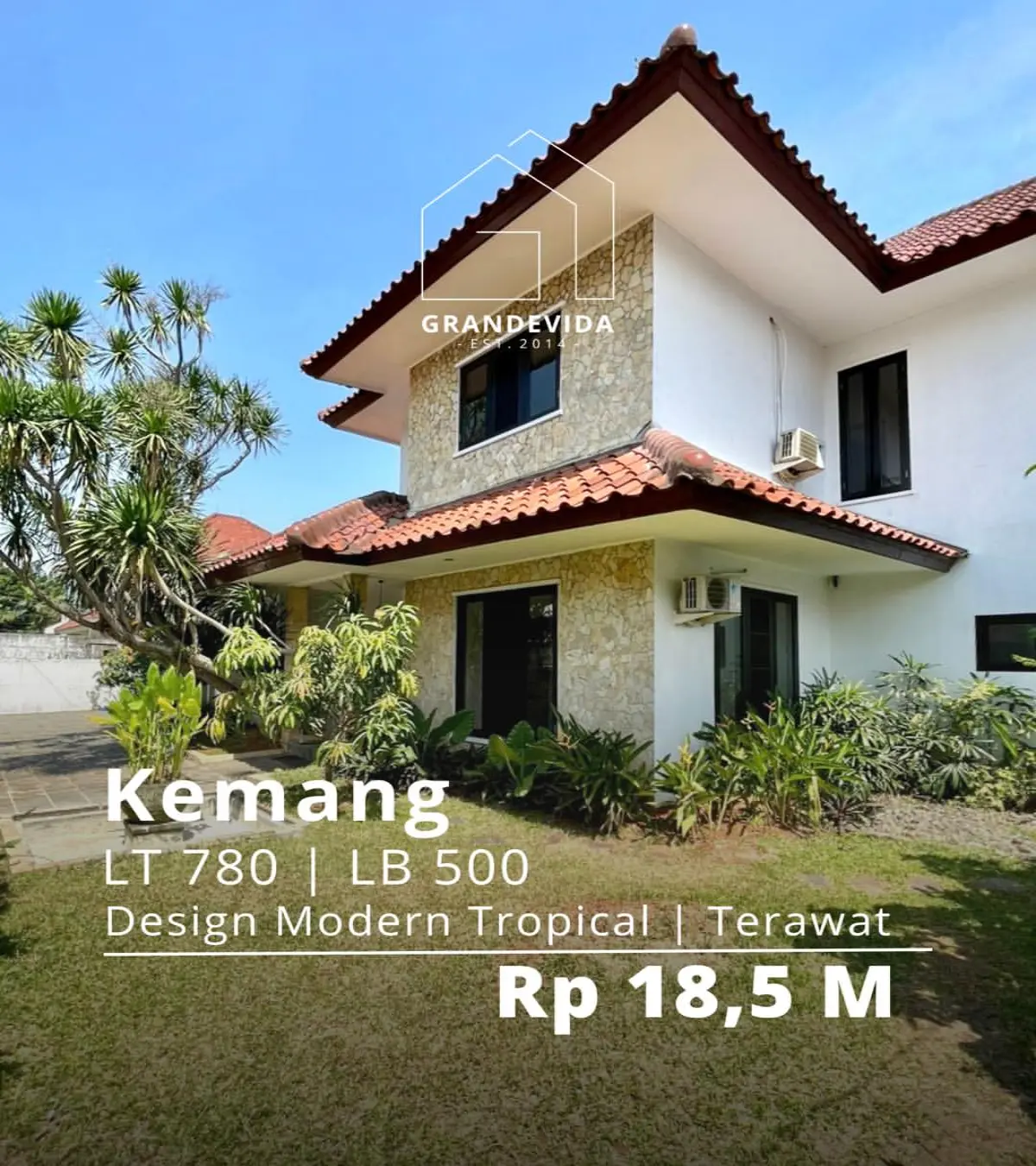 Rumah di Kemang Timur Dijual Cepat
