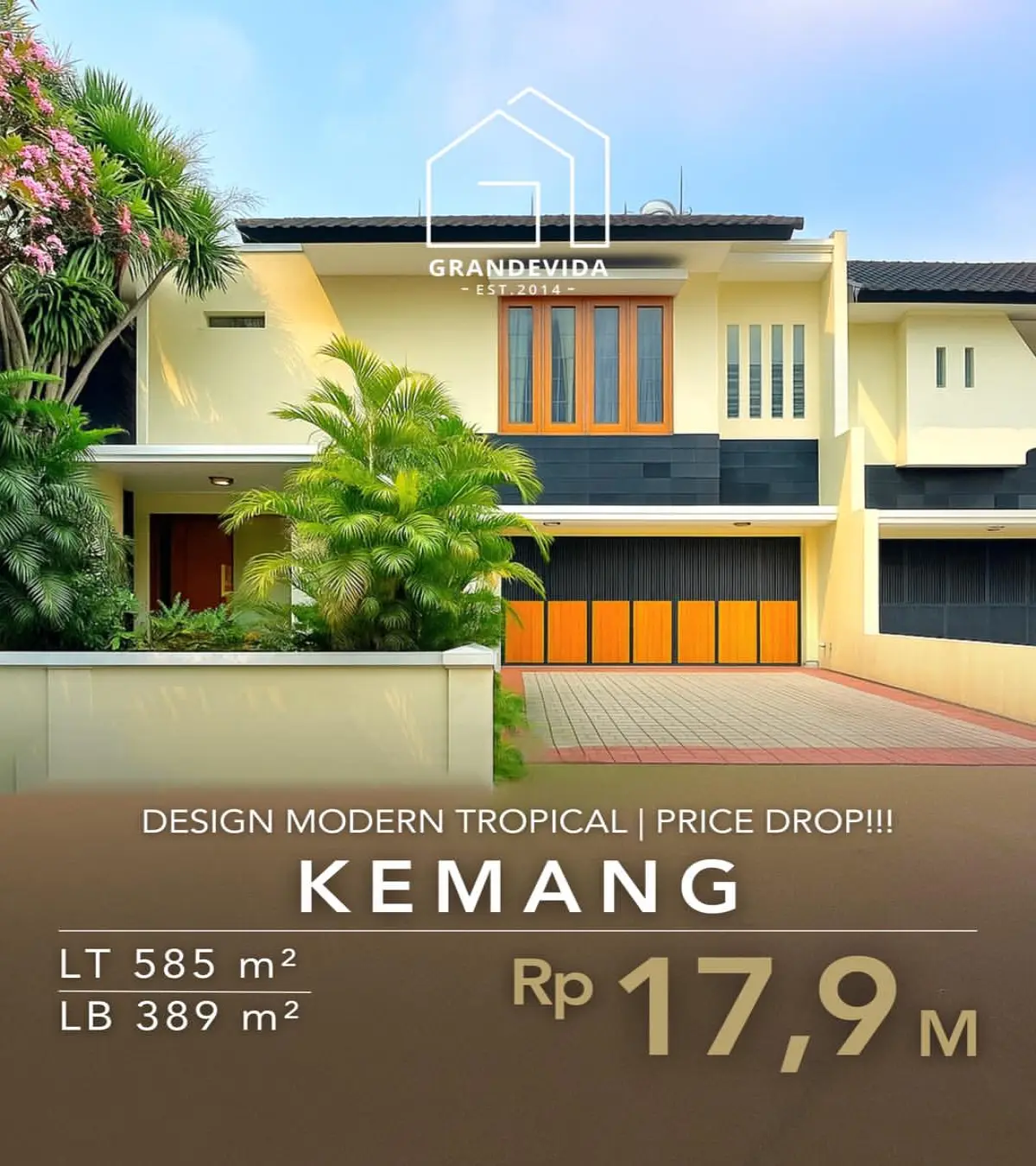 Rumah Di dalam Compound Kemang Dijual