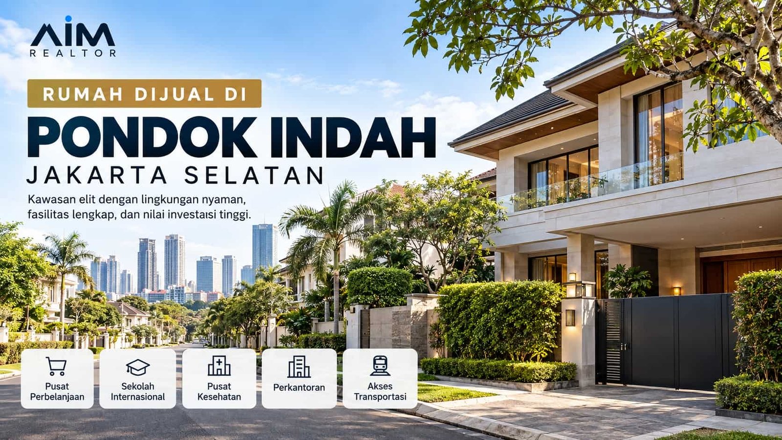 rumah dijual di pondok indah di Jakarta Selatan