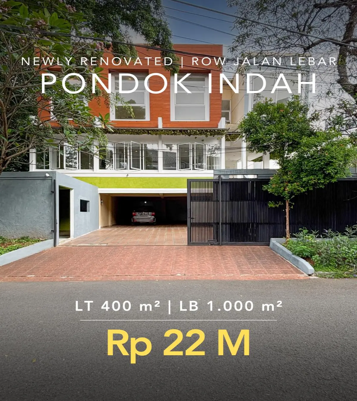Rumah Dijual Pondok Indah Jakarta Selatan Baru Renovasi