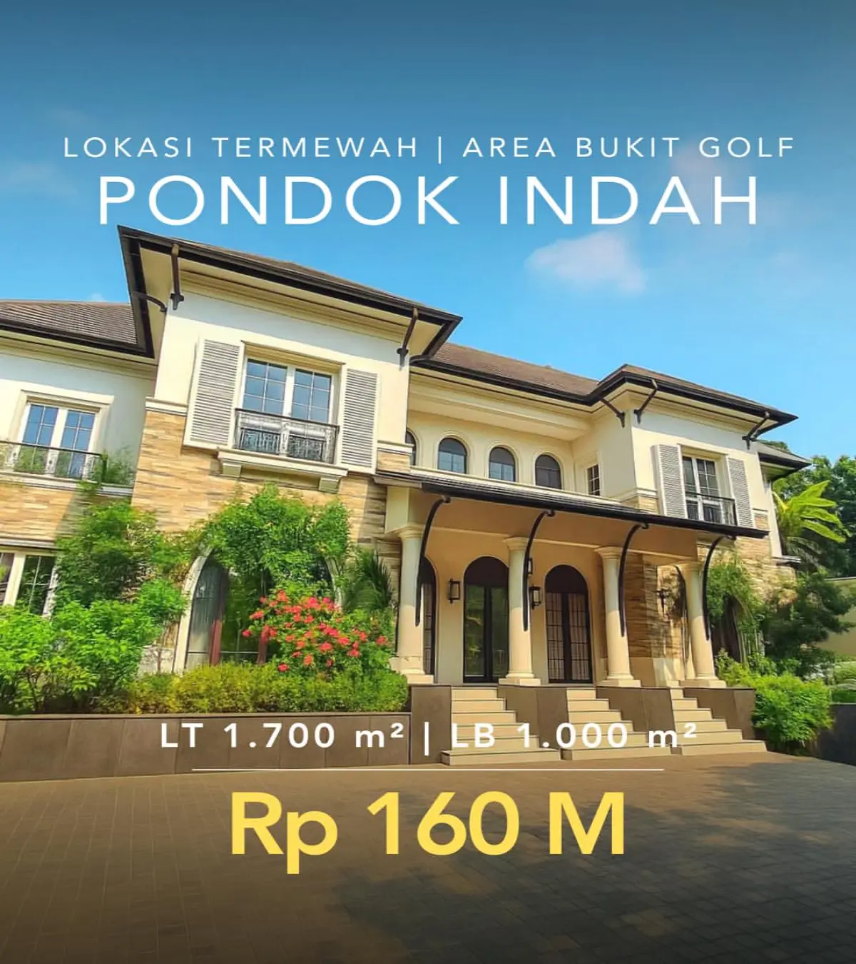 Rumah dijual di Pondok indah Jakarta Selatan - Rumah Dijual Pondok Indah Jakarta Selatan | Lokasi Termewah Area Bukit Golf