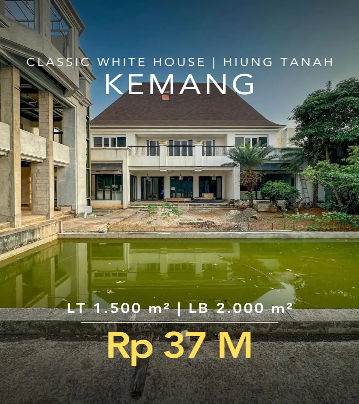 Rumah Dijual Kemang Jakarta Selatan Hitung Tanah Lokasi Strategis