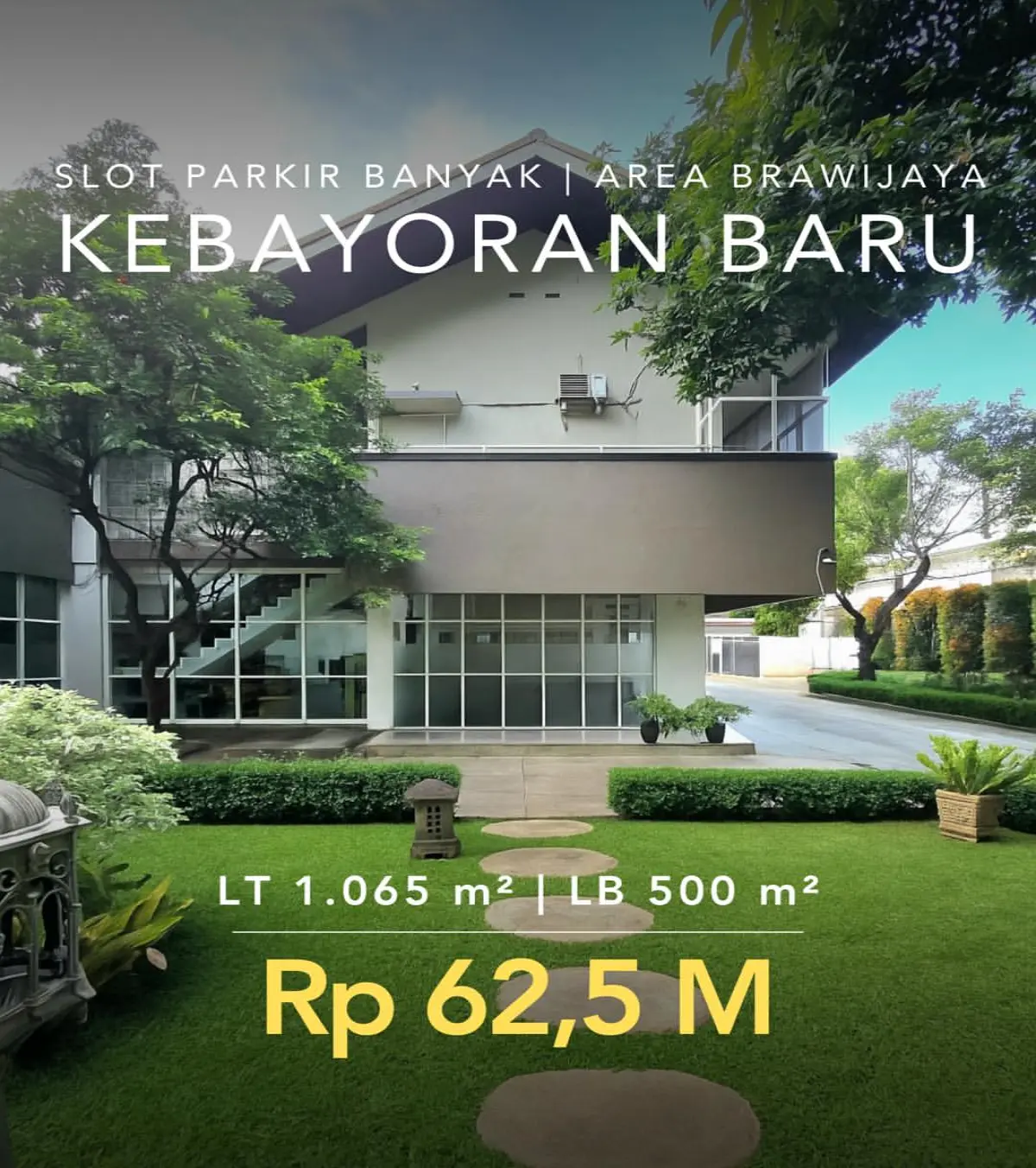 Rumah Dijual Kebayoran Baru Jakarta Selatan Area Brawijaya