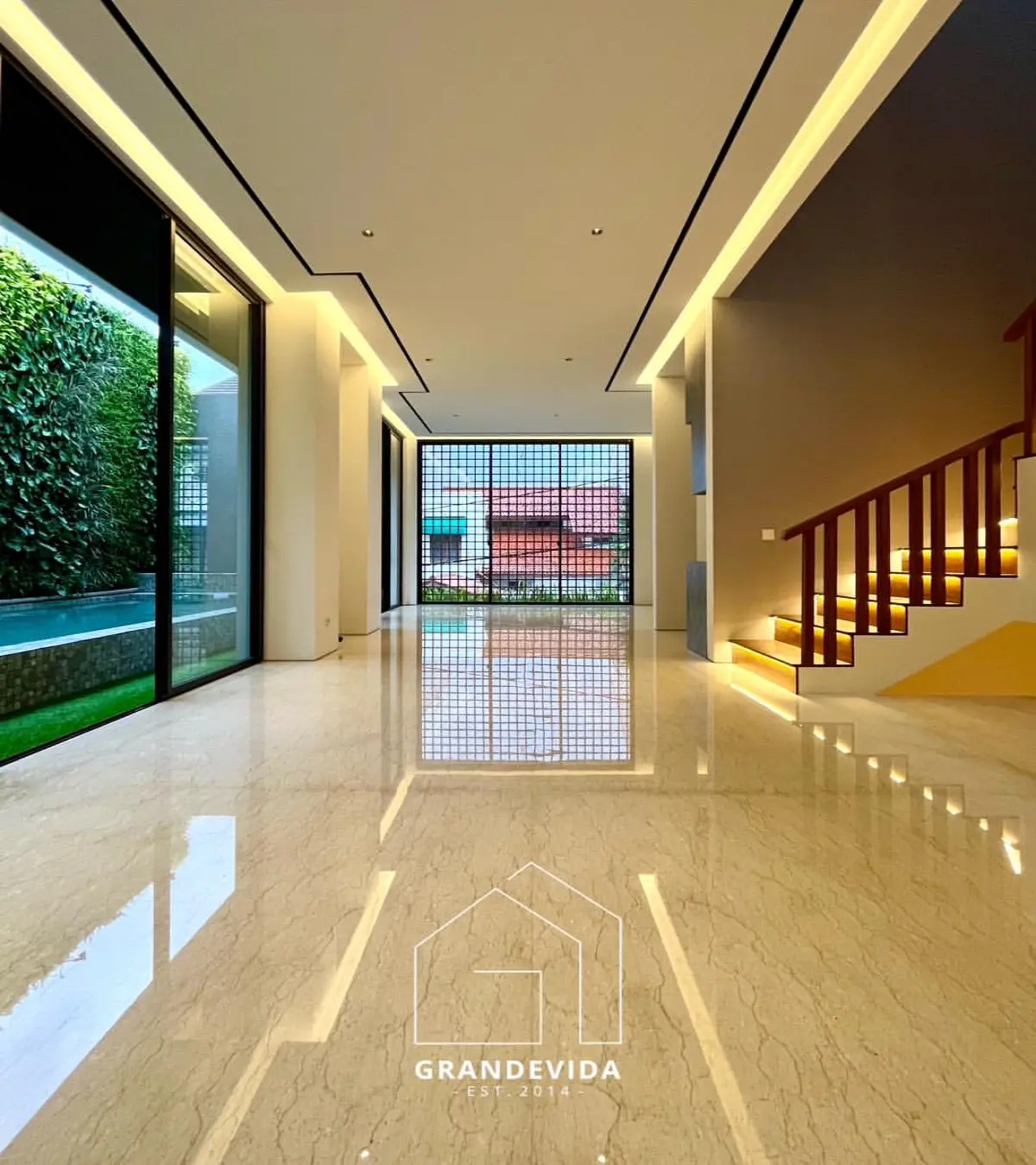 Rumah dijual di Pondok indah Jakarta Selatan - Jual Rumah Pondok Indah Jakarta Selatan Design Tropical Modern Style (kamar mandi)
