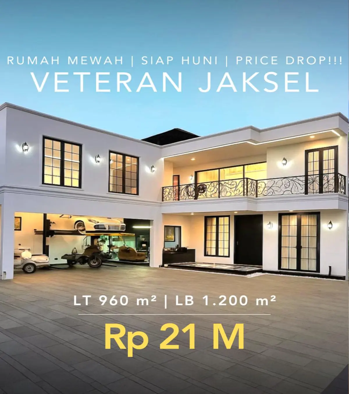 Rumah dijual di Veteran Jakarta Selatan - Rumah Dijual Veteran Jakarta Selatan Rumah Mewah Siap Huni