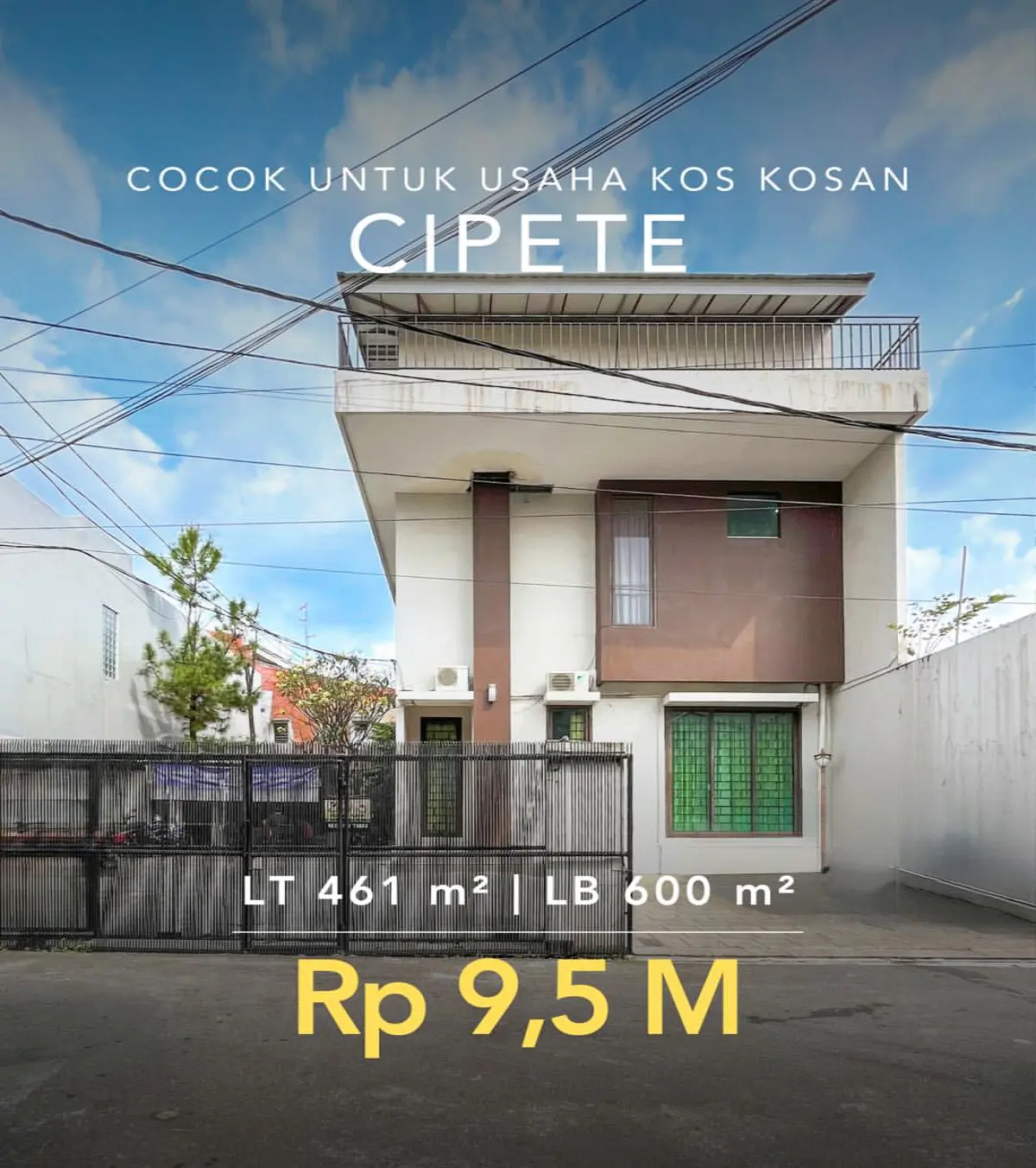 Rumah dijual di Cipete Jakarta Selatan - Rumah Dijual Cipete Jakarta Selatan cocok untuk kost kosan