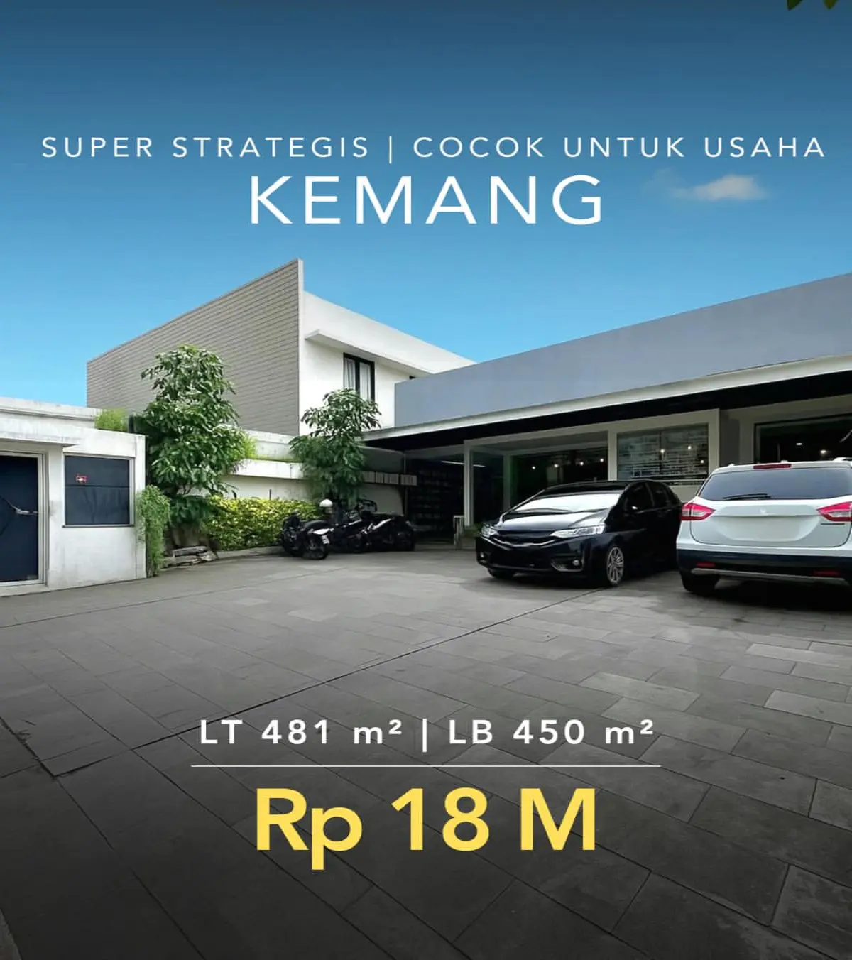 Rumah Dijual Kemang Jakarta Selatan Cocok Untuk Usaha