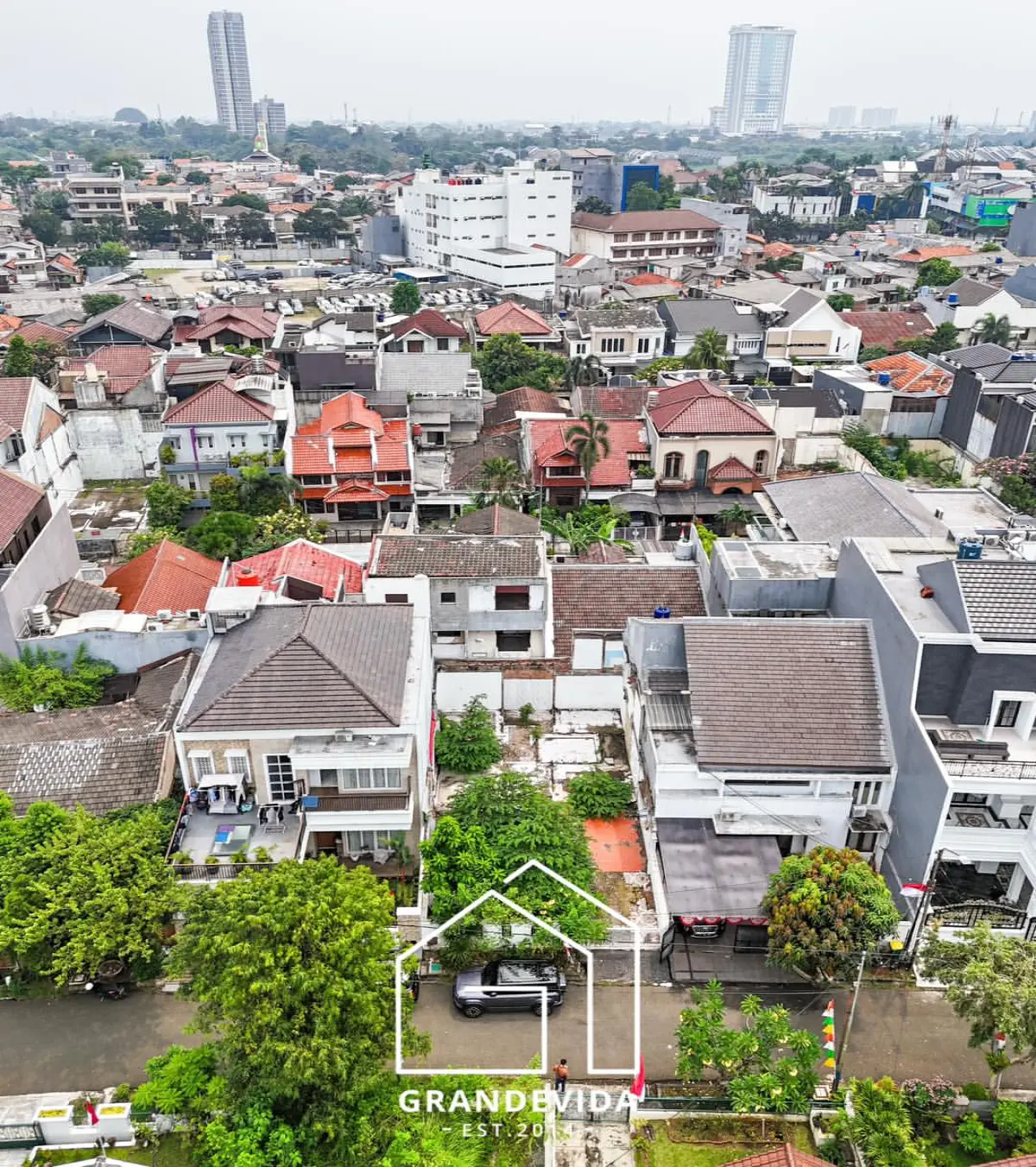 Rumah dijual di Pondok indah Jakarta Selatan - Jual Tanah Pondok Indah Row Jalan Lebar