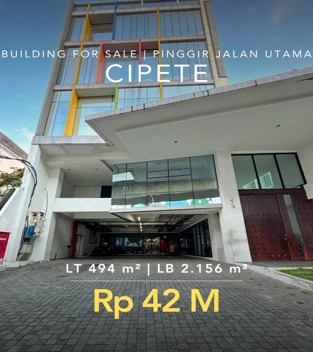 Rumah dijual di Cipete Jakarta Selatan - Dijual Gedung Cipete Jakarta Selatan