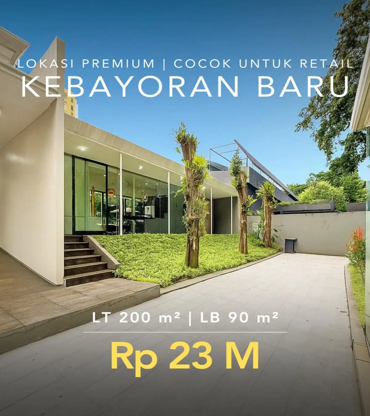 Rumah dijual di Kebayoran Baru Jakarta Selatan - Rumah Dijual Jakarta Selatan Kebayoran Baru Cocok untuk Retail