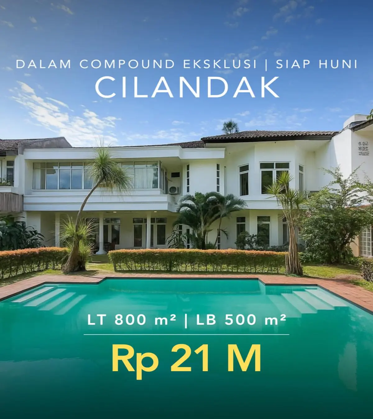 Rumah dijual di Cilandak Jakarta Selatan - Rumah Eksklusif Cilandak Jakarta Selatan Dijual