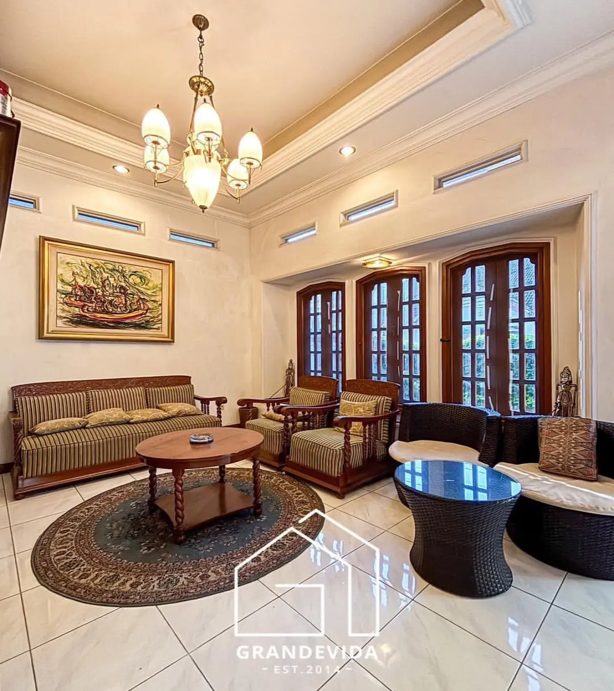 Rumah dijual di Setiabudi Kuningan Jakarta Selatan - Jual Rumah Jakarta Selatan Setiabudi Kuningan Jakarta Selatan (ruang tamu)