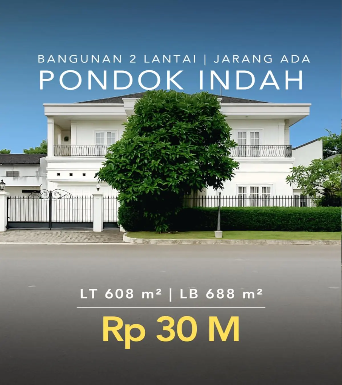 Rumah Mewah Pondok Indah Dijual Harga Nego!