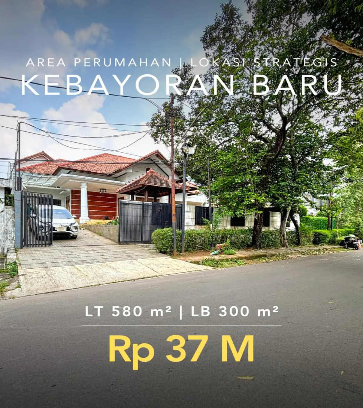 Rumah dijual di Kebayoran Baru Jakarta Selatan - Rumah Mewah Kebayoran Baru, Jakarta Selatan Lokasi Strategis & Eksklusif