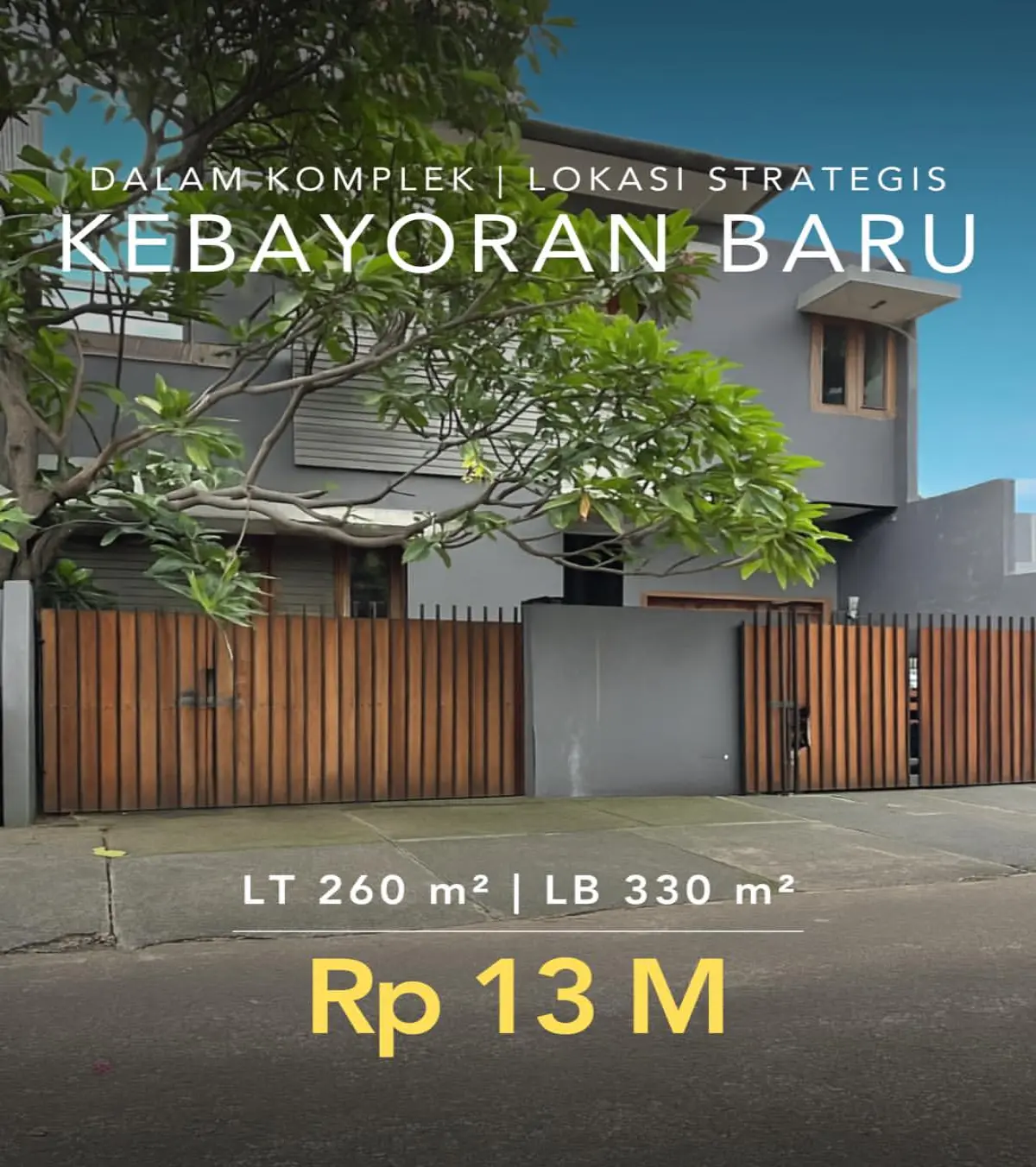 Rumah dijual di Kebayoran Baru Jakarta Selatan - Rumah Mewah Kebayoran Baru Jual Cepat Harga Nego!