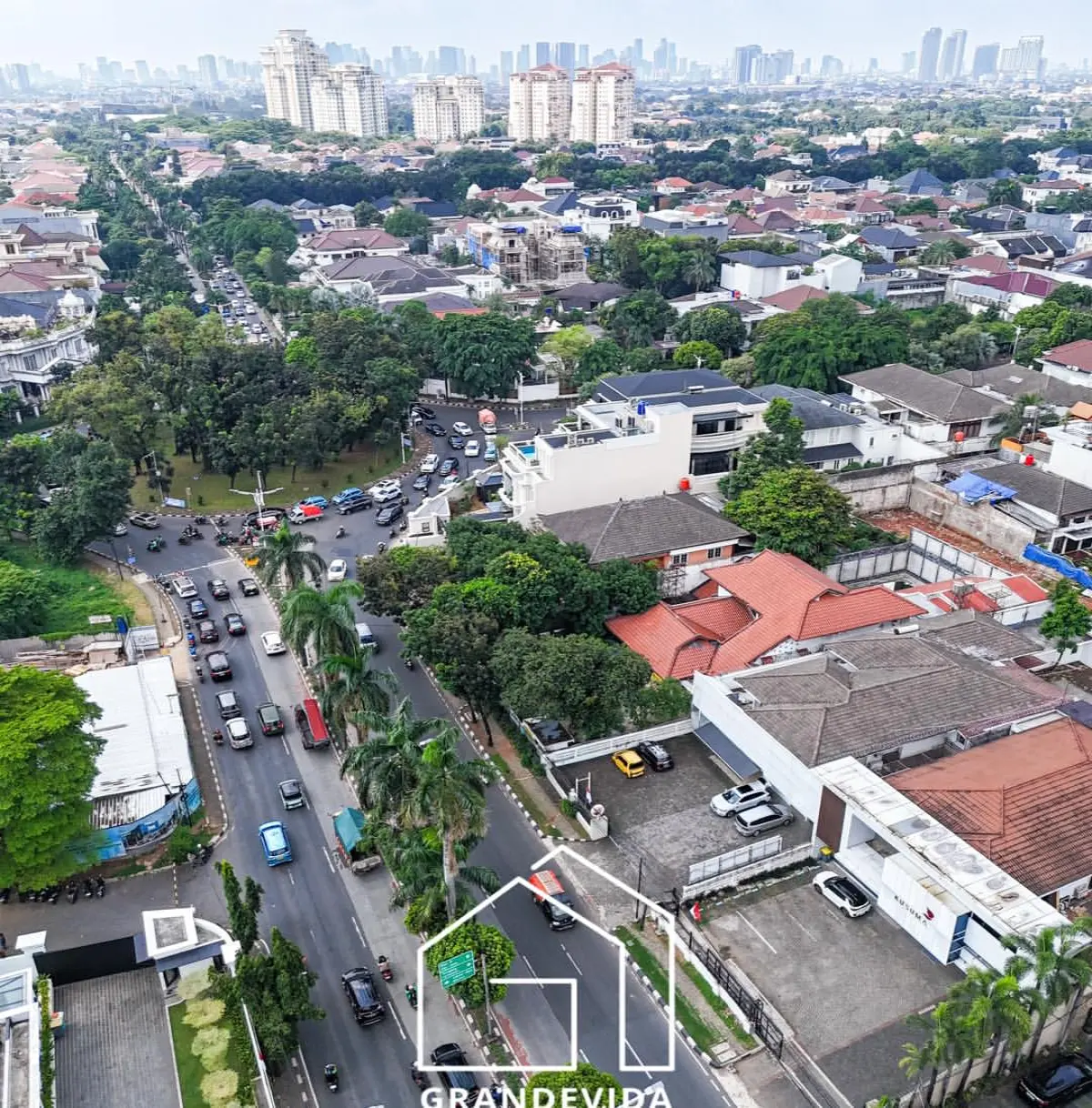Rumah dijual di Pondok indah Jakarta Selatan - Tanah Untuk Investasi Di Pondok Indah Jakarta Selatan (tampak samping)