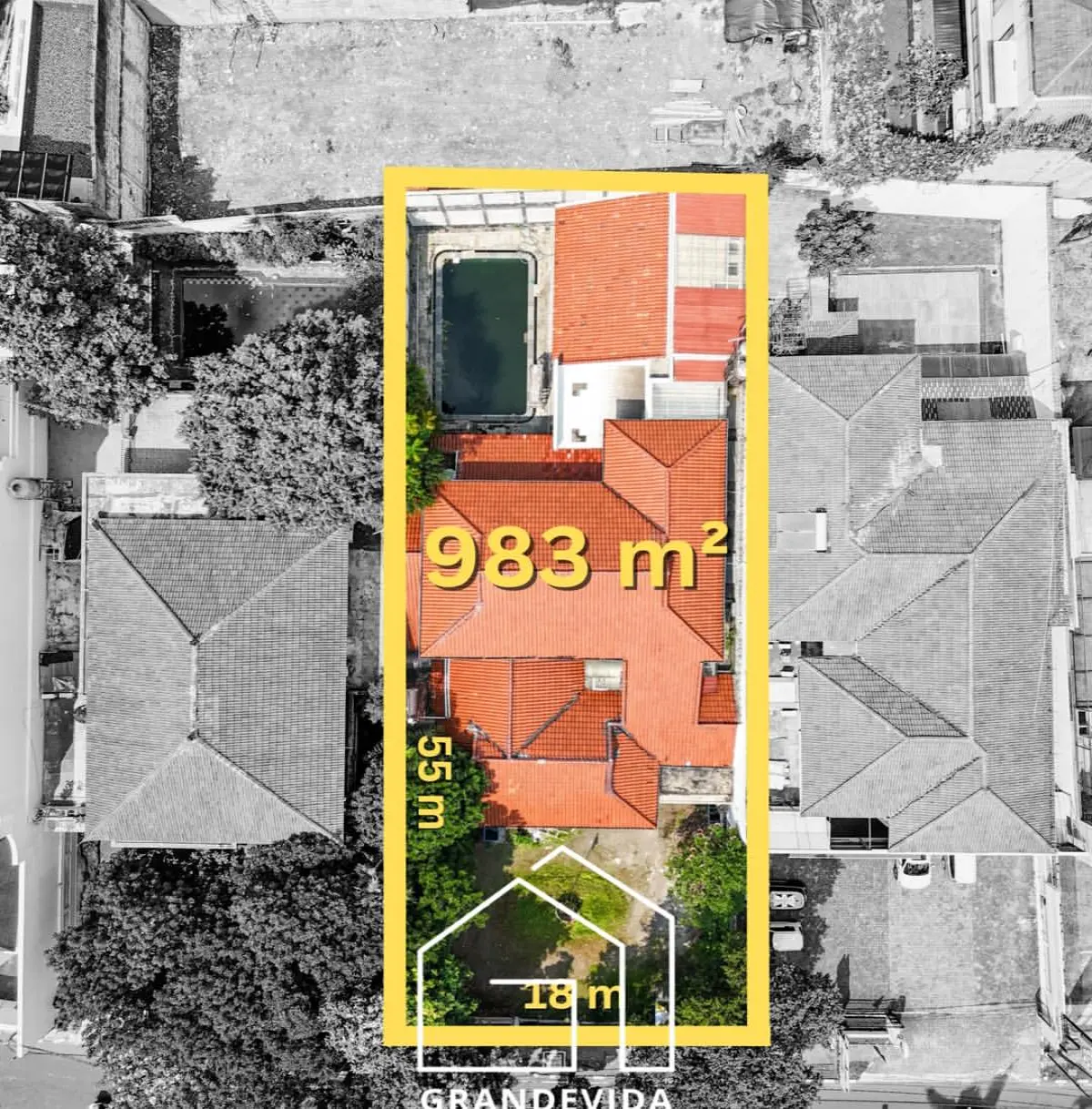 Rumah dijual di Pondok indah Jakarta Selatan - Tanah Untuk Investasi Di Pondok Indah Jakarta Selatan (kamar tidur)