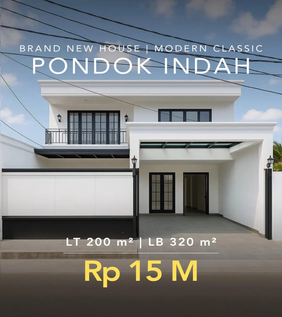 Rumah Bagus di Pondok Indah Jakarta Selatan Siap Huni