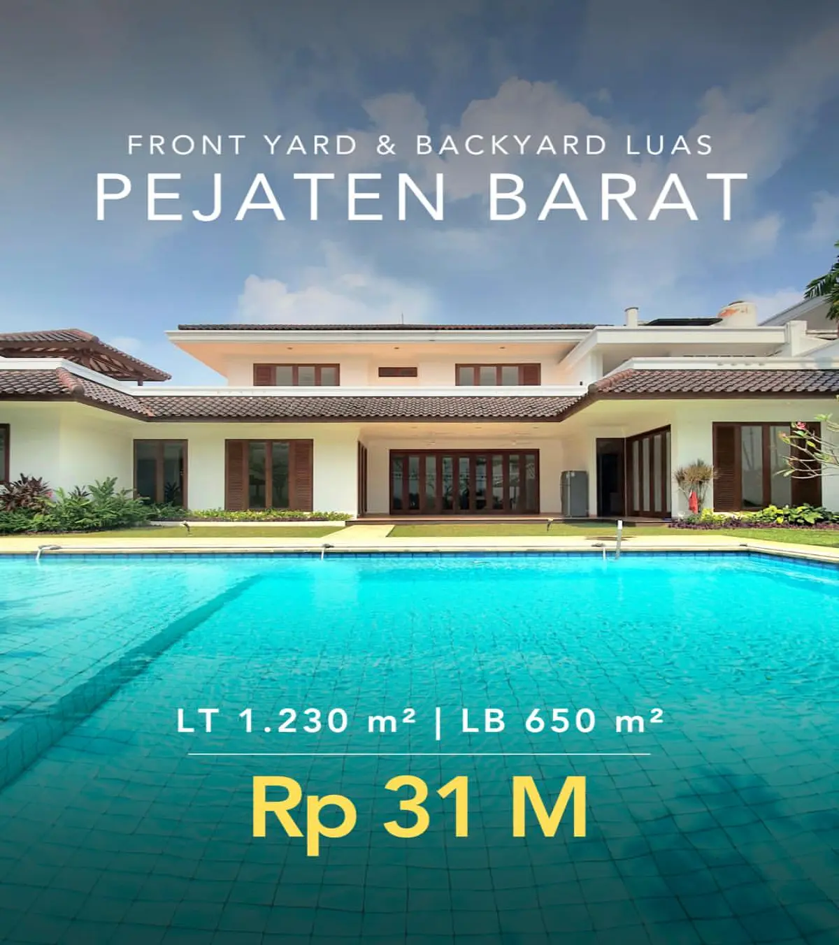Properti Rumah Idaman di Pejaten Barat Jaksel Lokasi Prima, Akses Mudah di Pejaten Barat Jakarta Selatan