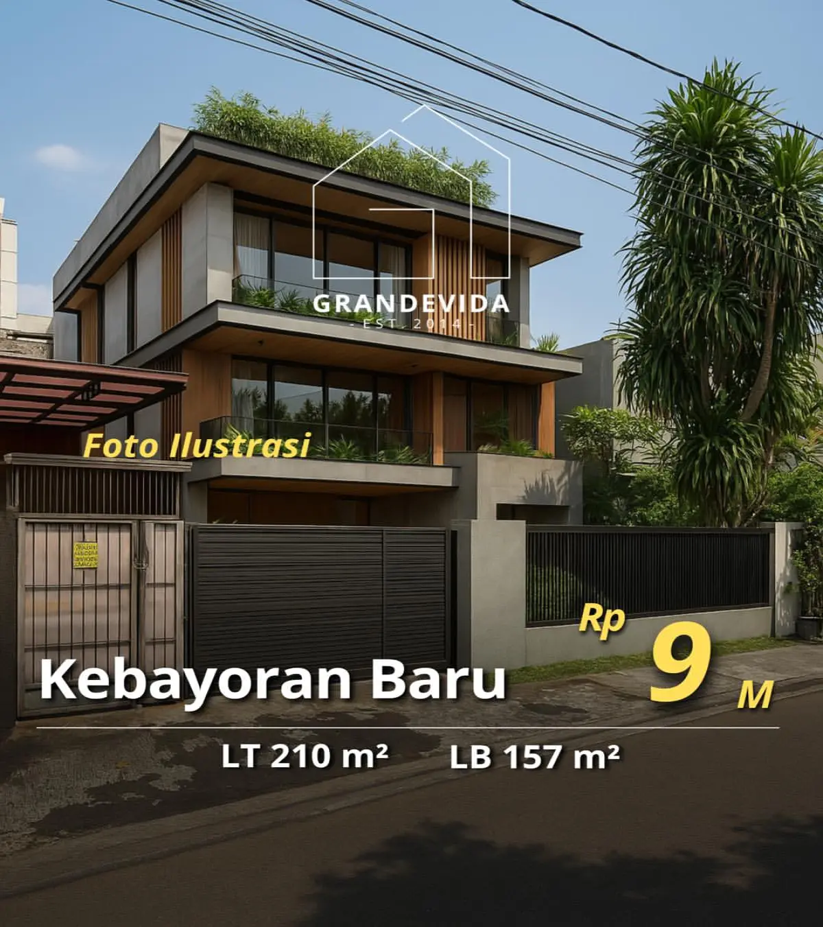 Rumah dijual di Kebayoran Baru Jakarta Selatan - Dijual Rumah Idaman di Ciomas, Kebayoran Baru, Jakarta Selatan