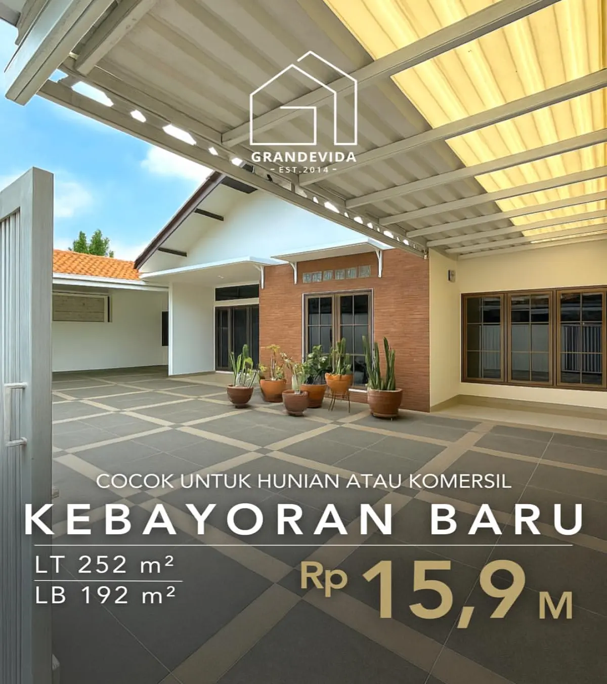 Rumah dijual di Kebayoran Baru Jakarta Selatan - Hunian Idaman di Ciragil Kebayoran Baru, Jakarta Selatan - Harga Nego!