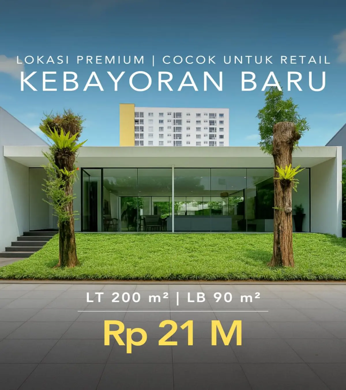Rumah dijual di Kebayoran Baru Jakarta Selatan - Properti Strategis Rumah Dijual Wijaya, Kebayoran Baru, Jakarta Selatan
