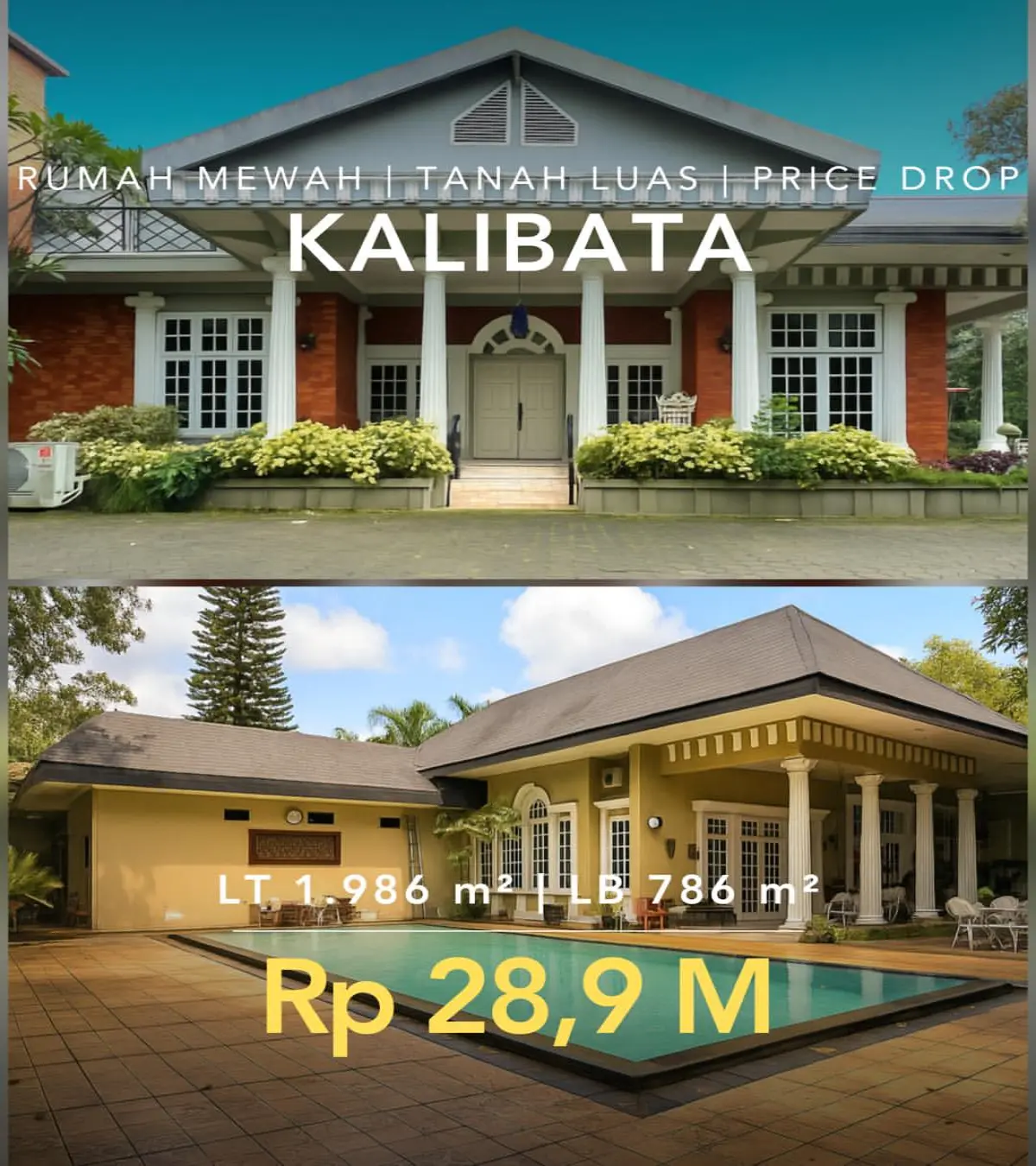 Rumah dijual di Kalibata - Rumah Jakarta Selatan Akses Bagus