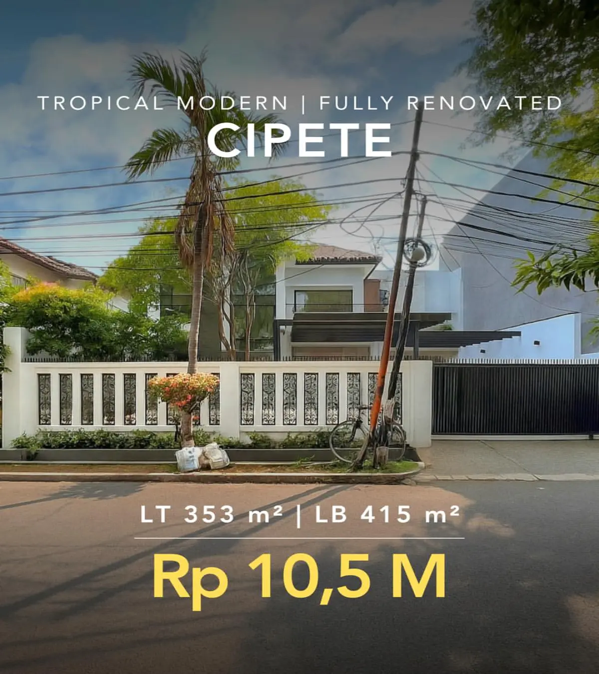 Rumah Dijual di Cipete - Rumah Jakarta Selatan - Lokasi Prime