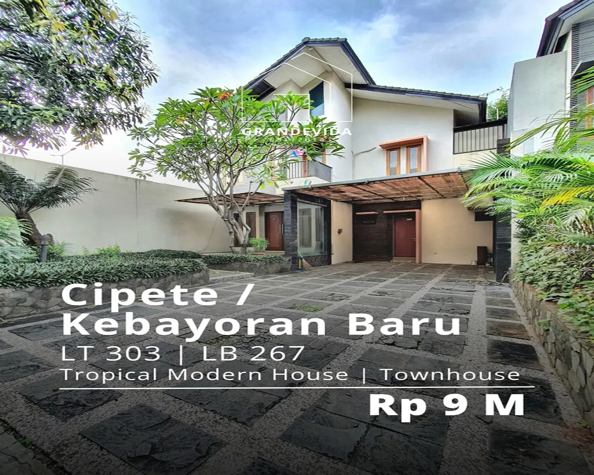 Rumah dijual di Cipete Jakarta Selatan - Rumah Dijual Cipete - Rumah Jakarta Selatan - Rumah di H Naim