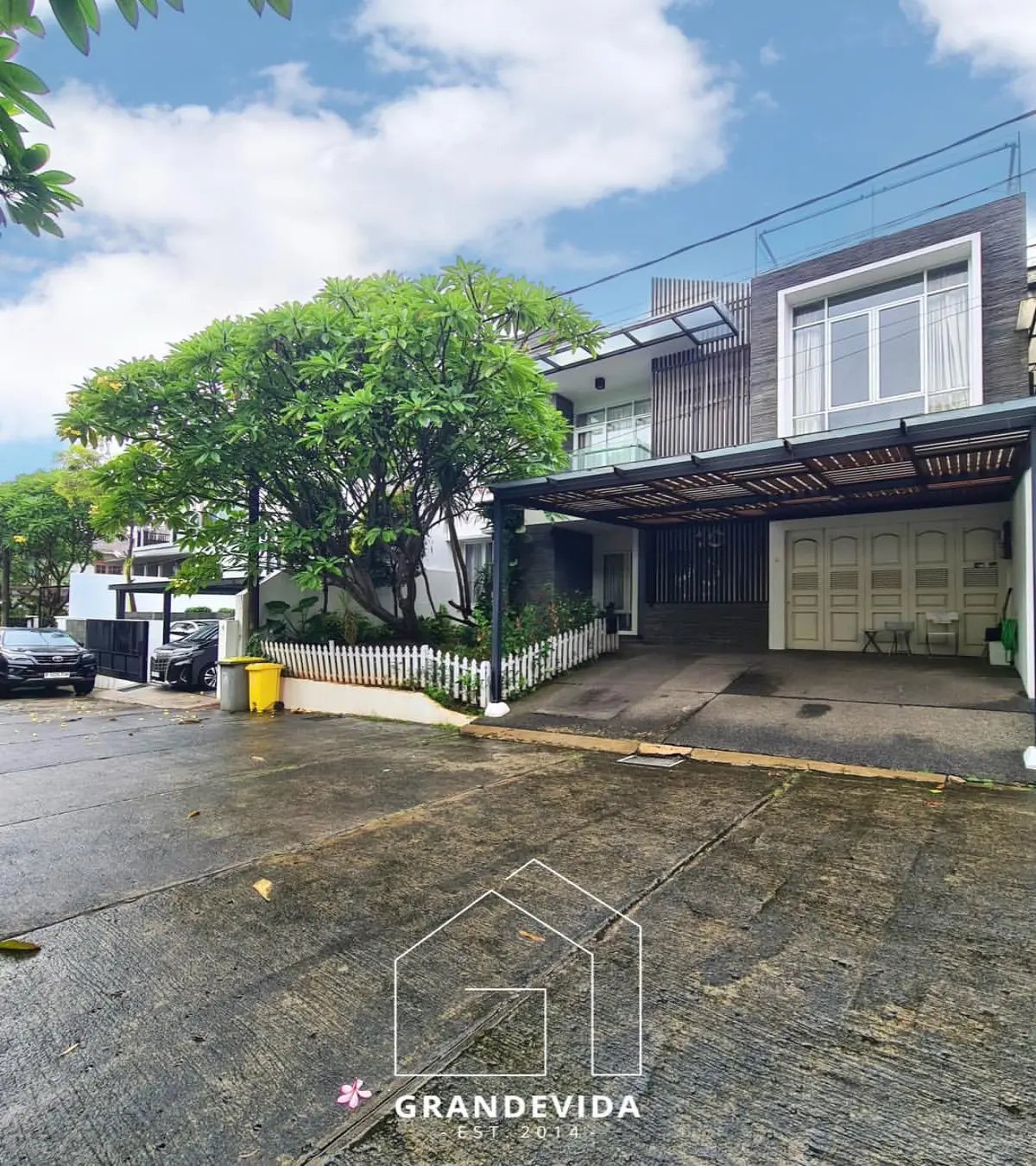 Rumah dijual di Cipete Jakarta Selatan - Rumah Dijual di Townhouse Cipete, Jakarta Selatan - Lokasi Strategis (ruang tamu)