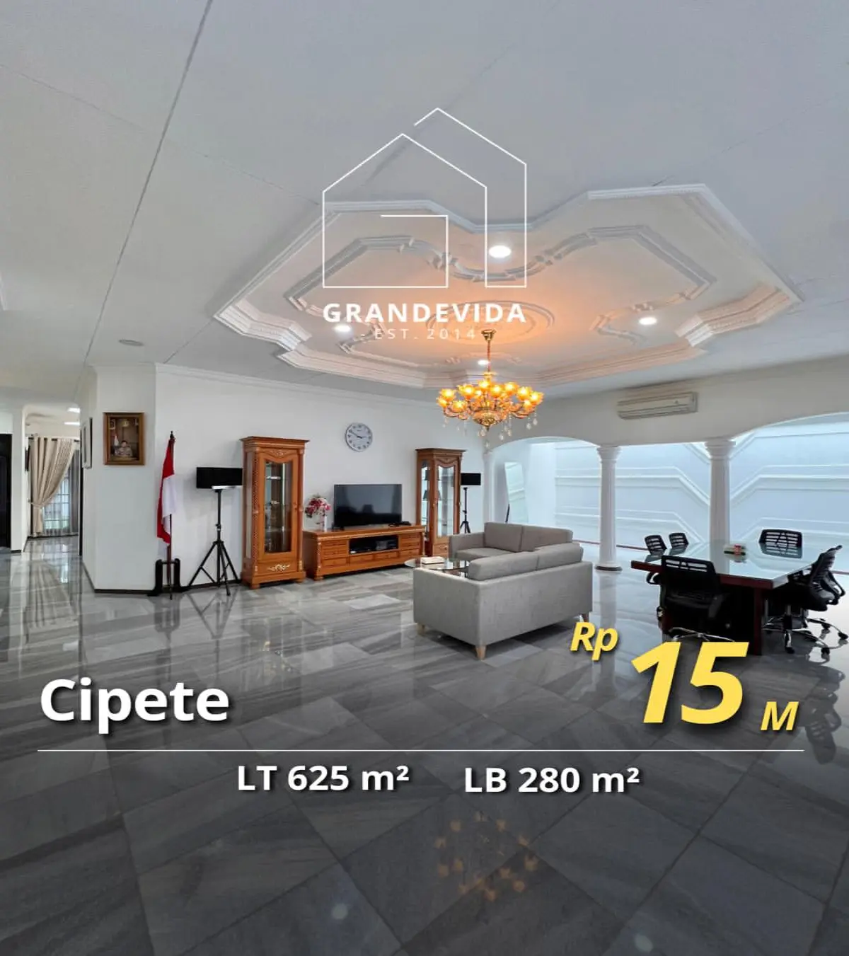 Rumah Cipete Gaharu, Jakarta Selatan Lokasi Strategis, Dijual!