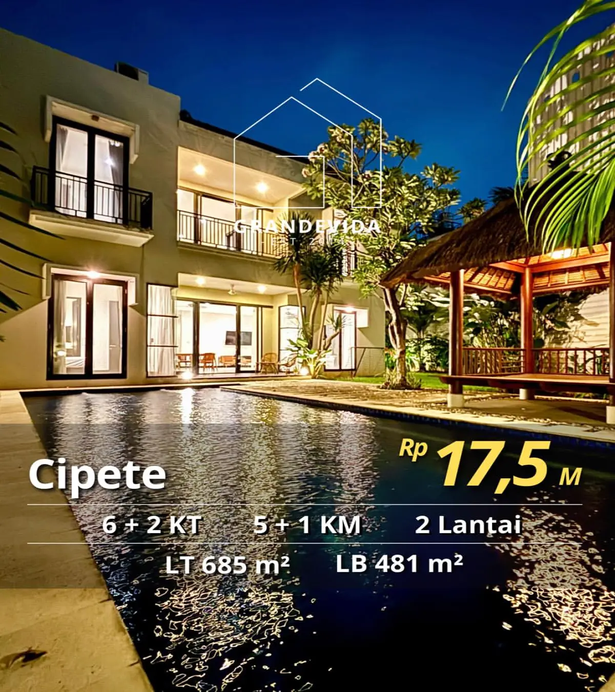 Rumah Murah di Cipete Jakarta Selatan Lokasi Strategis