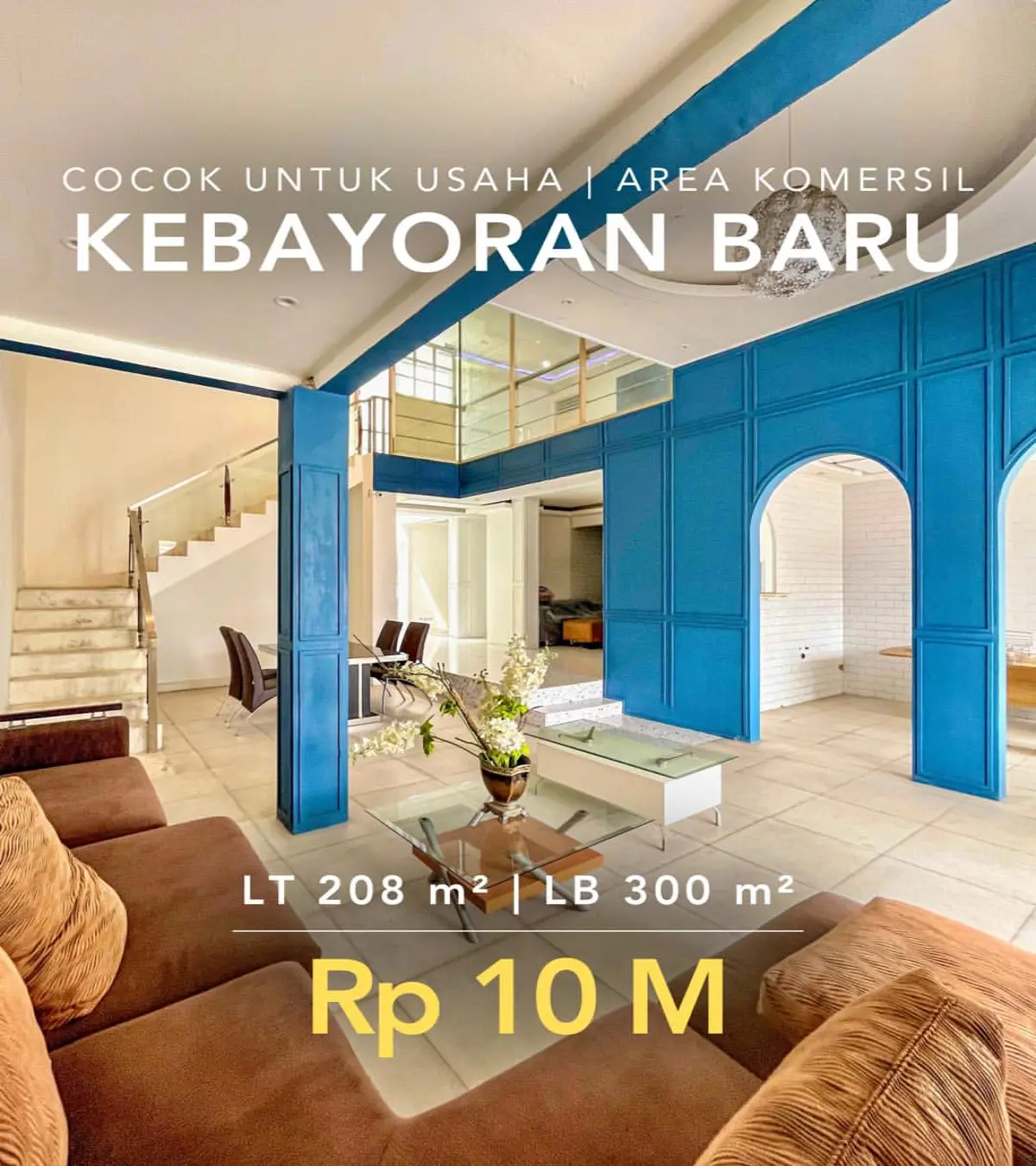 Ruang Usaha Dijual Kebayoran Baru Jakarta Selatan