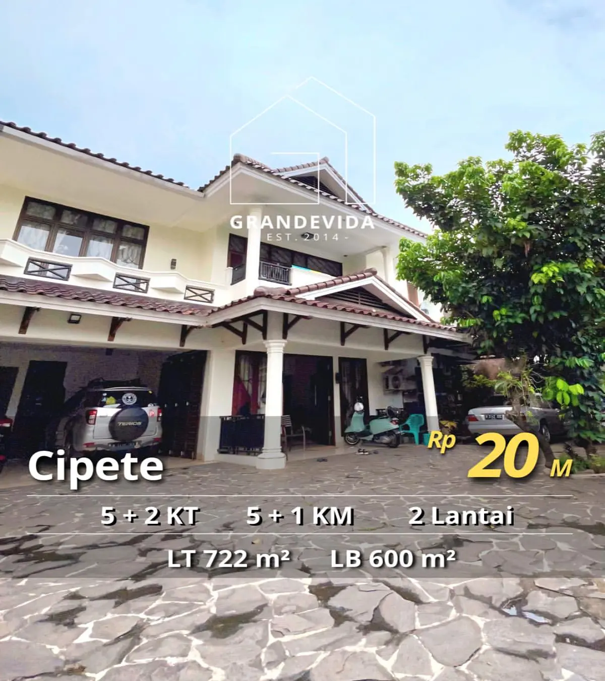 Hunian Idaman di Cipete, Jakarta Selatan Rumah Terawat & Nyaman