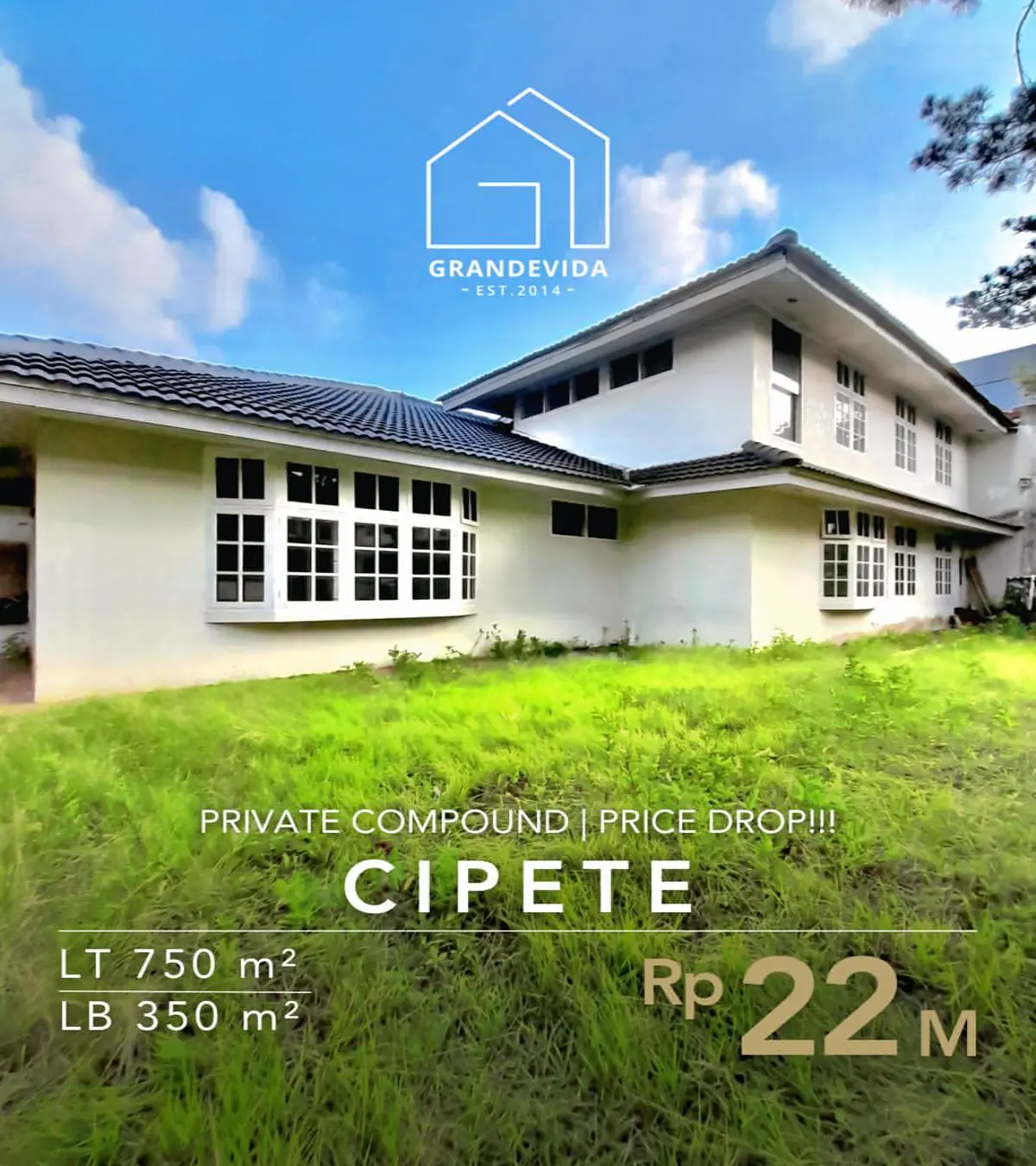 Rumah Murah Cipete Jaksel Harga Nego, Lokasi Strategis!