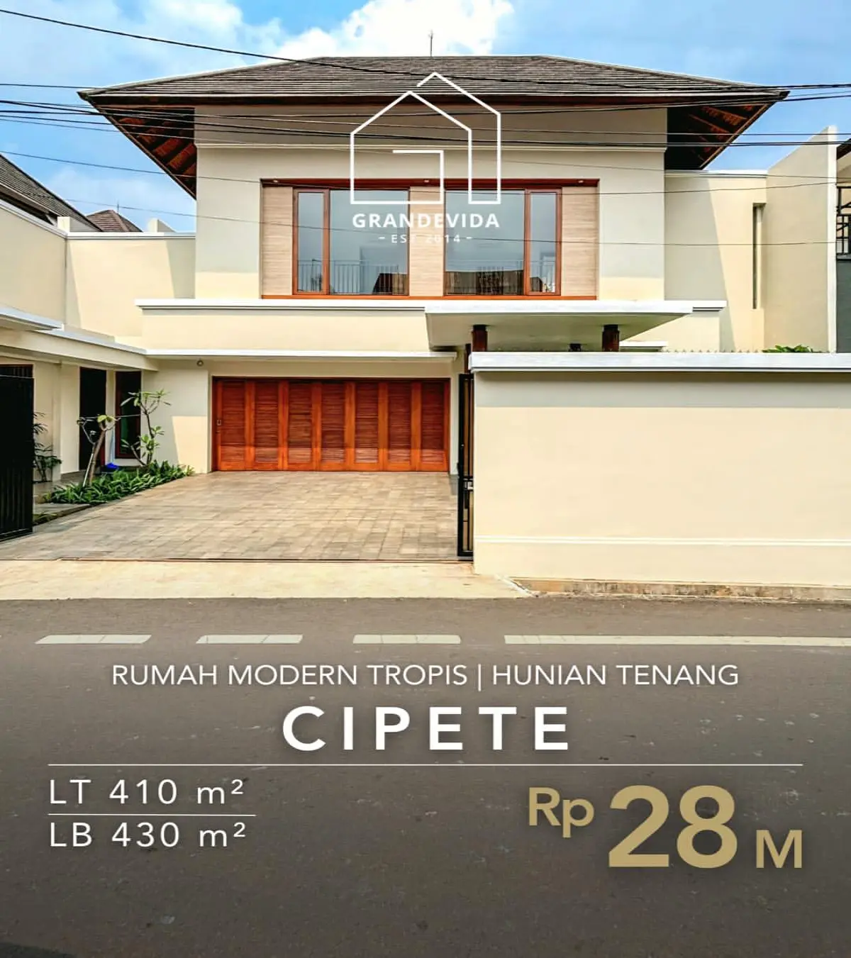 Rumah Mewah Cipete Jakarta Selatan Dijual Strategis