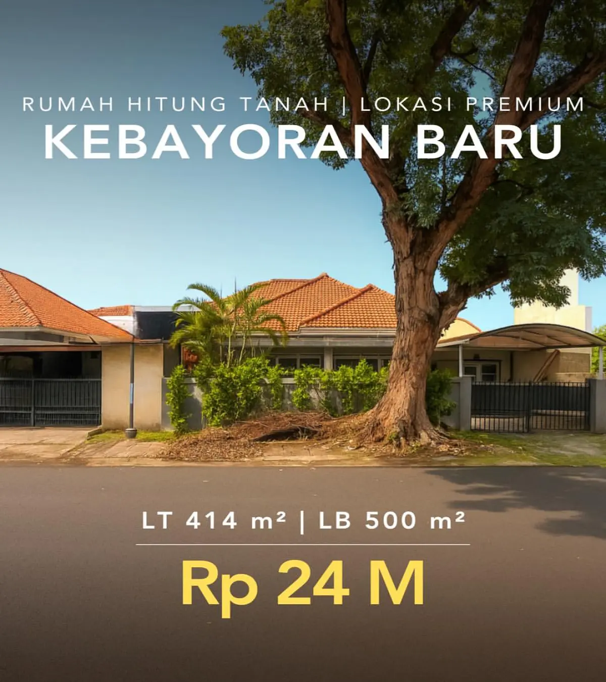Jual Rumah Eksklusif Kebayoran Baru, Lokasi Strategis
