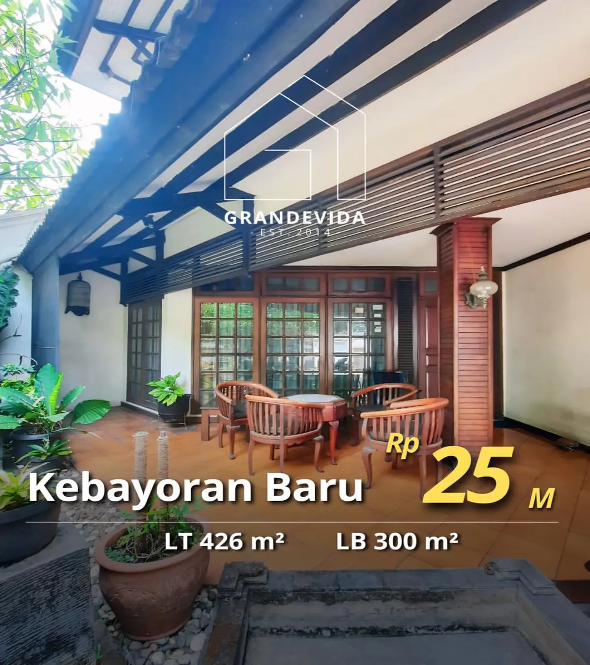 Dijual Cepat! Rumah Strategis di Sungai Sambas, Kebayoran Baru