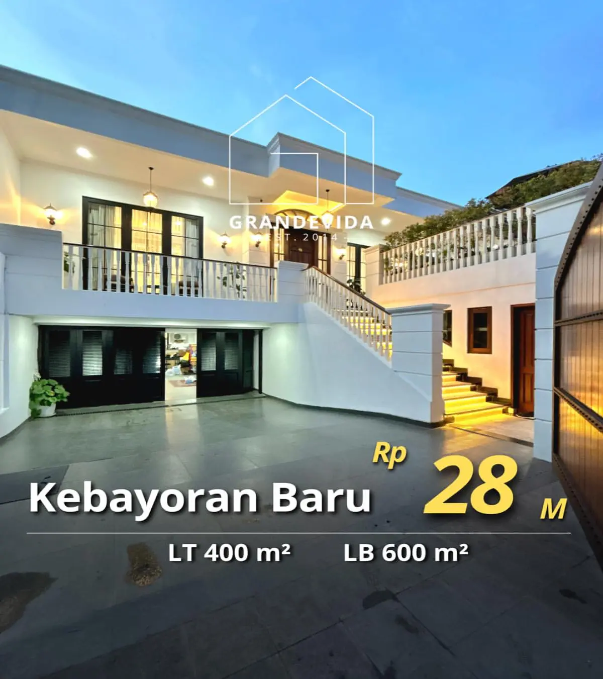 Rumah Dijual Cipaku Kebayoran Baru Jakarta Selatan