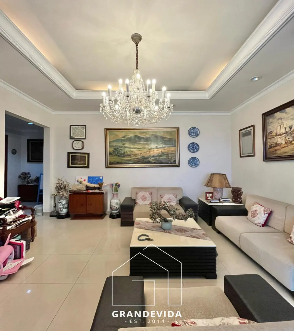 Rumah dijual di Kebayoran Baru Jakarta Selatan - Rumah Dijual Radio Dalam Kebayoran Baru Jakarta Selatan (ruang tamu)