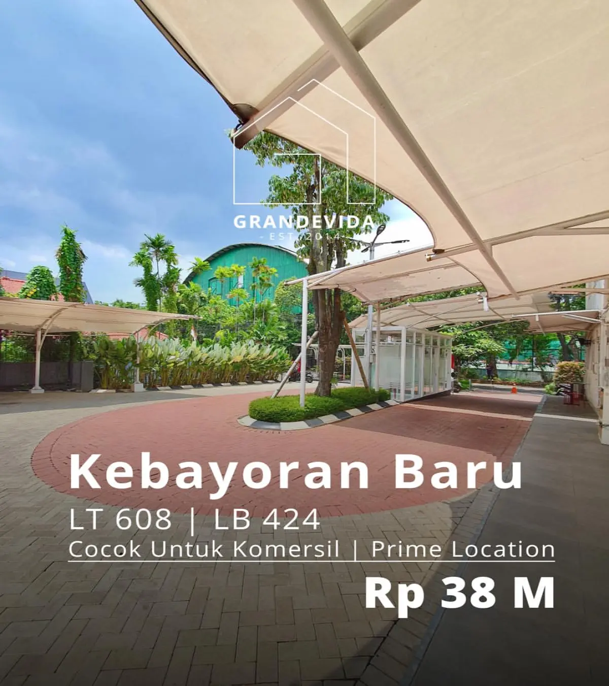 Rumah dijual di Kebayoran Baru Jakarta Selatan - Rumah Dijual di Hang Lekiu Kebayoran Baru (tampak depan)