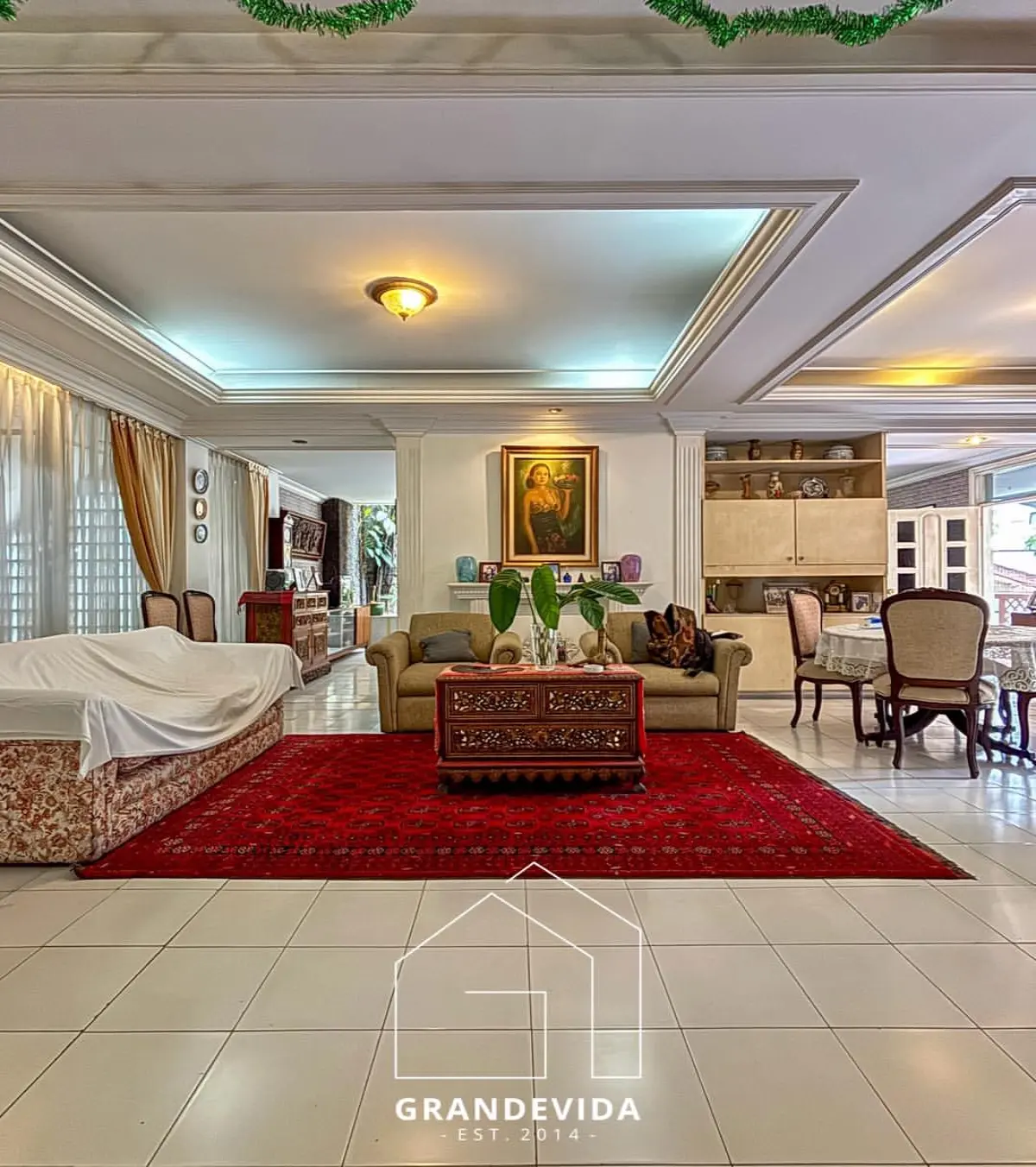 Rumah dijual di Kebayoran Baru Jakarta Selatan - Rumah Dijual di Wijaya Kebayoran Baru Dekat SCBD (ruang tamu)