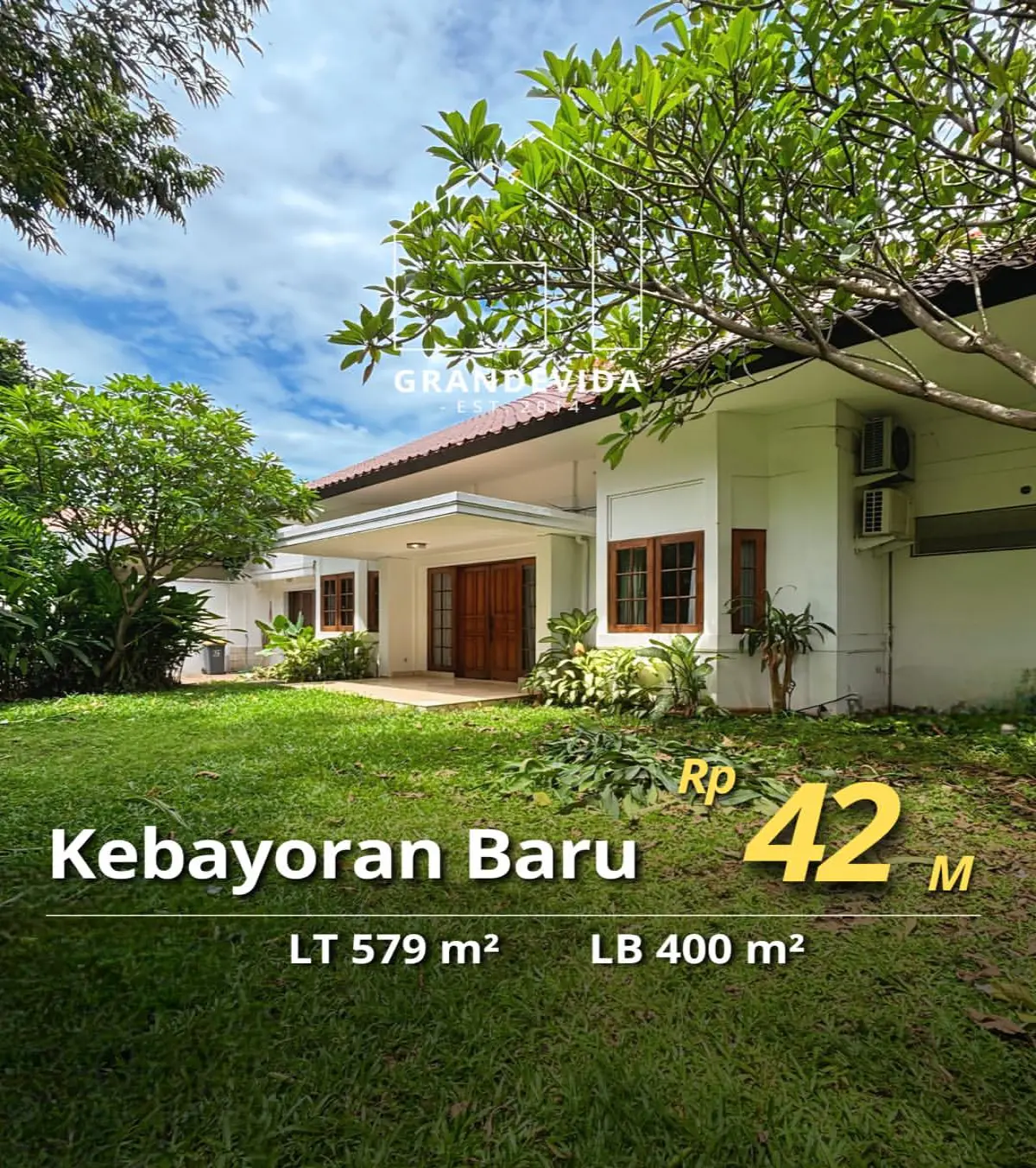 Rumah dijual di Kebayoran Baru Jakarta Selatan - Rumah Dijual Wijaya Kebayoran Baru Jakarta Selatan Rumah 1 Lantai (tampak depan)