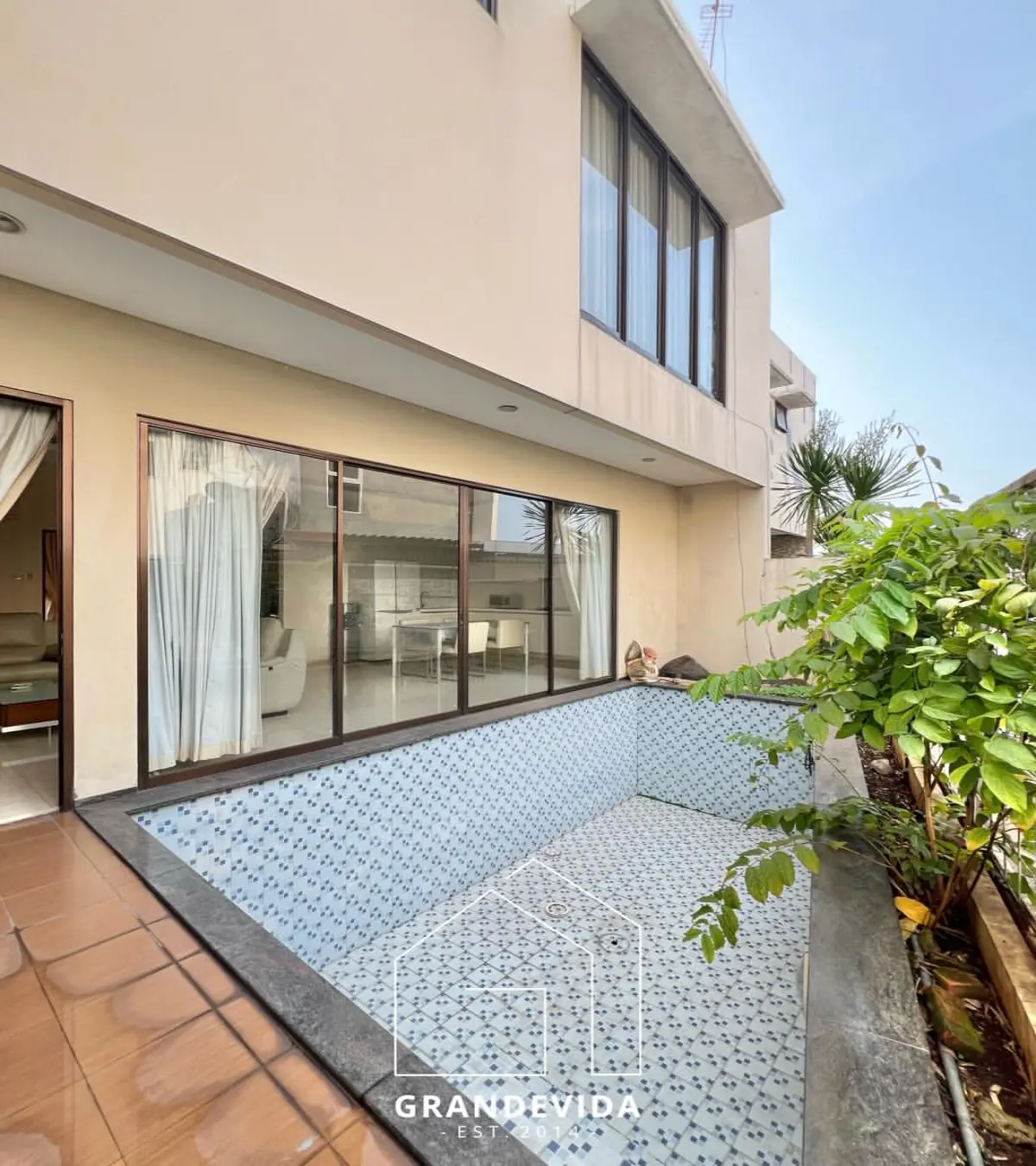 Rumah dijual di Lebak bulus Jakarta Selatan - Rumah Dalam Townhouse di Lebak bulus Jakarta Selatan (kamar tidur)