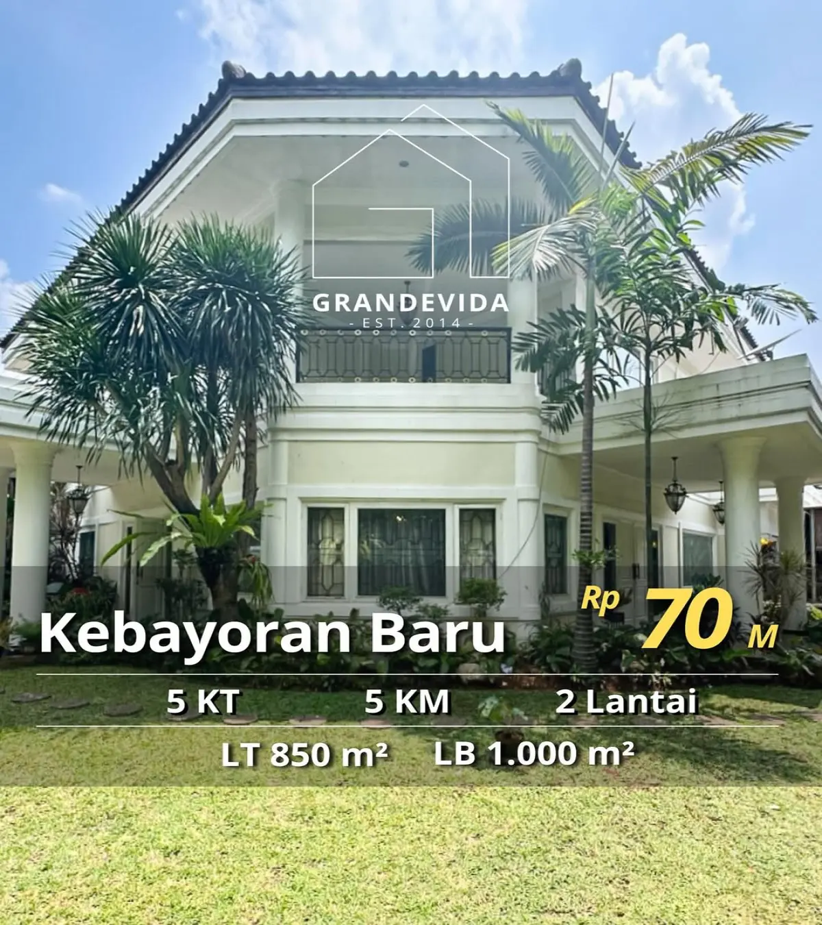 Rumah dijual di Kebayoran Baru Jakarta Selatan - Rumah Dijual Wijaya Kebayoran Baru Lokasi Terbaik (tampak depan)