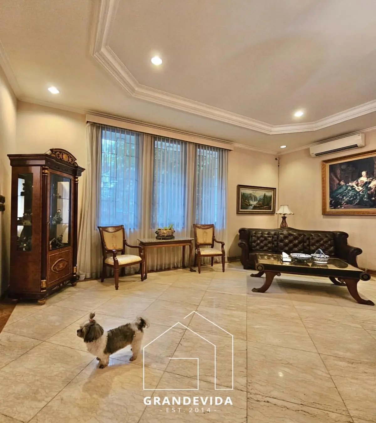Rumah dijual di Kebayoran Baru Jakarta Selatan - Rumah Dijual di Sungai Sambas Kebayoran Baru (tampak samping)